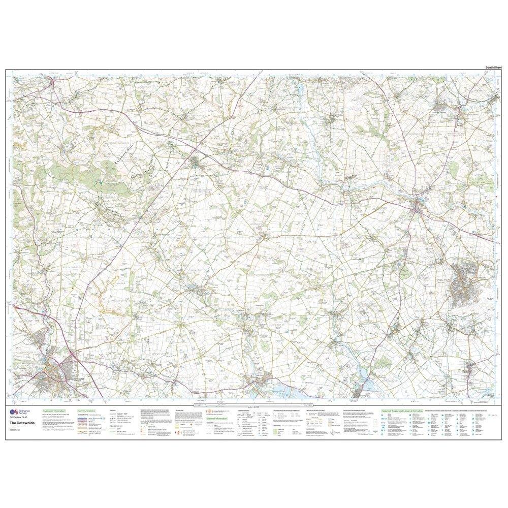 Explorer OL45 The Cotswold Map With Digital Version - Image 4