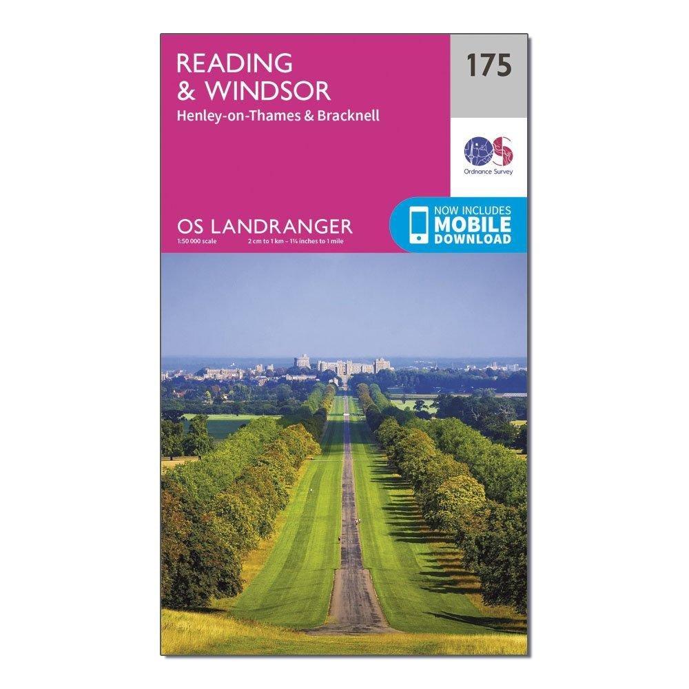 Landranger 175 Reading Windsor HenleyonThames Bracknell Map With Digital Version - Image 4