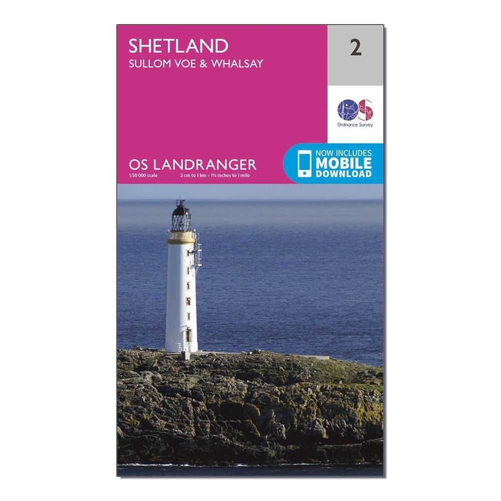 Landranger 2 Shetland Sullom Voe Whalsay Map With Digital Version - Image 4