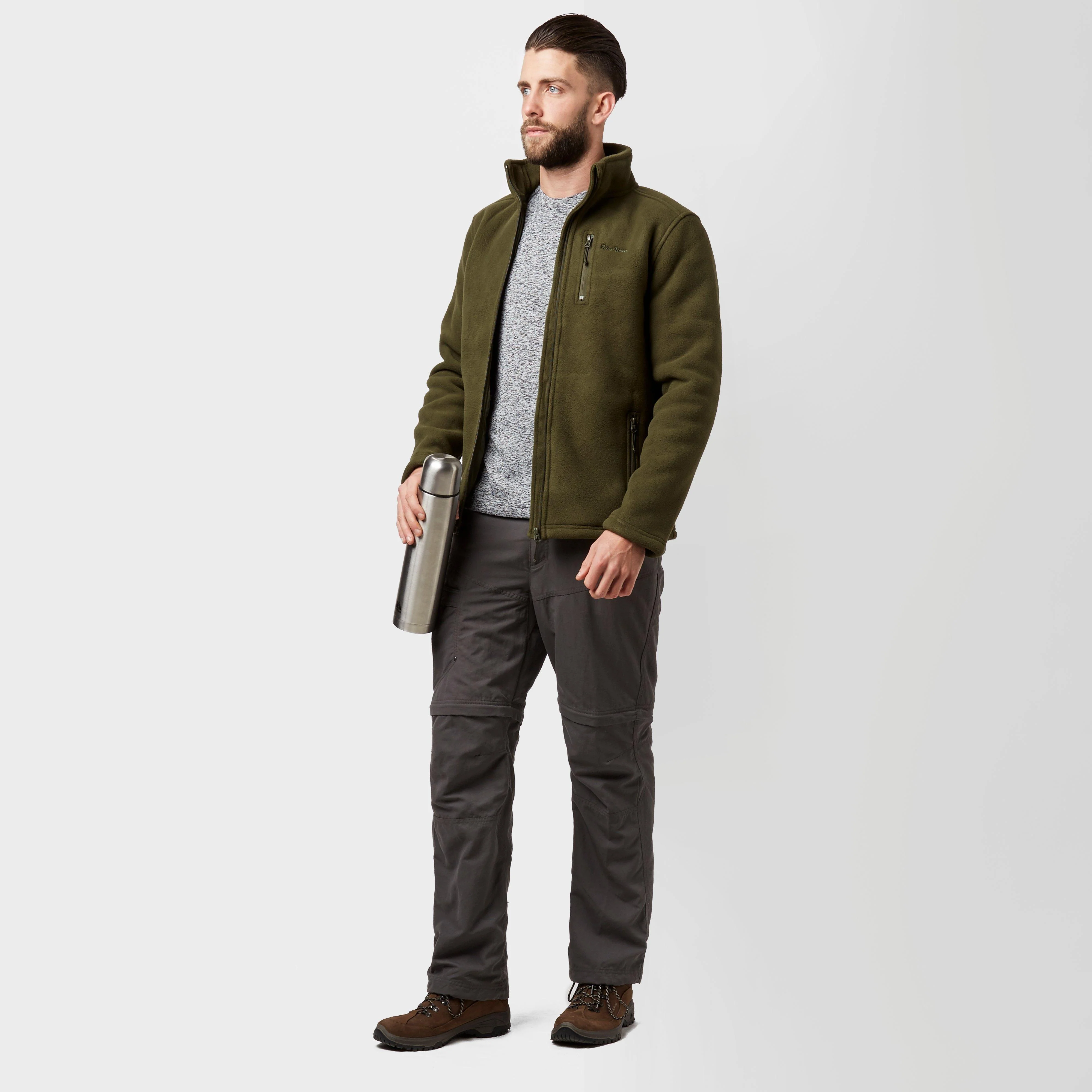 Men's Borg Fleece Jacket - Image 3