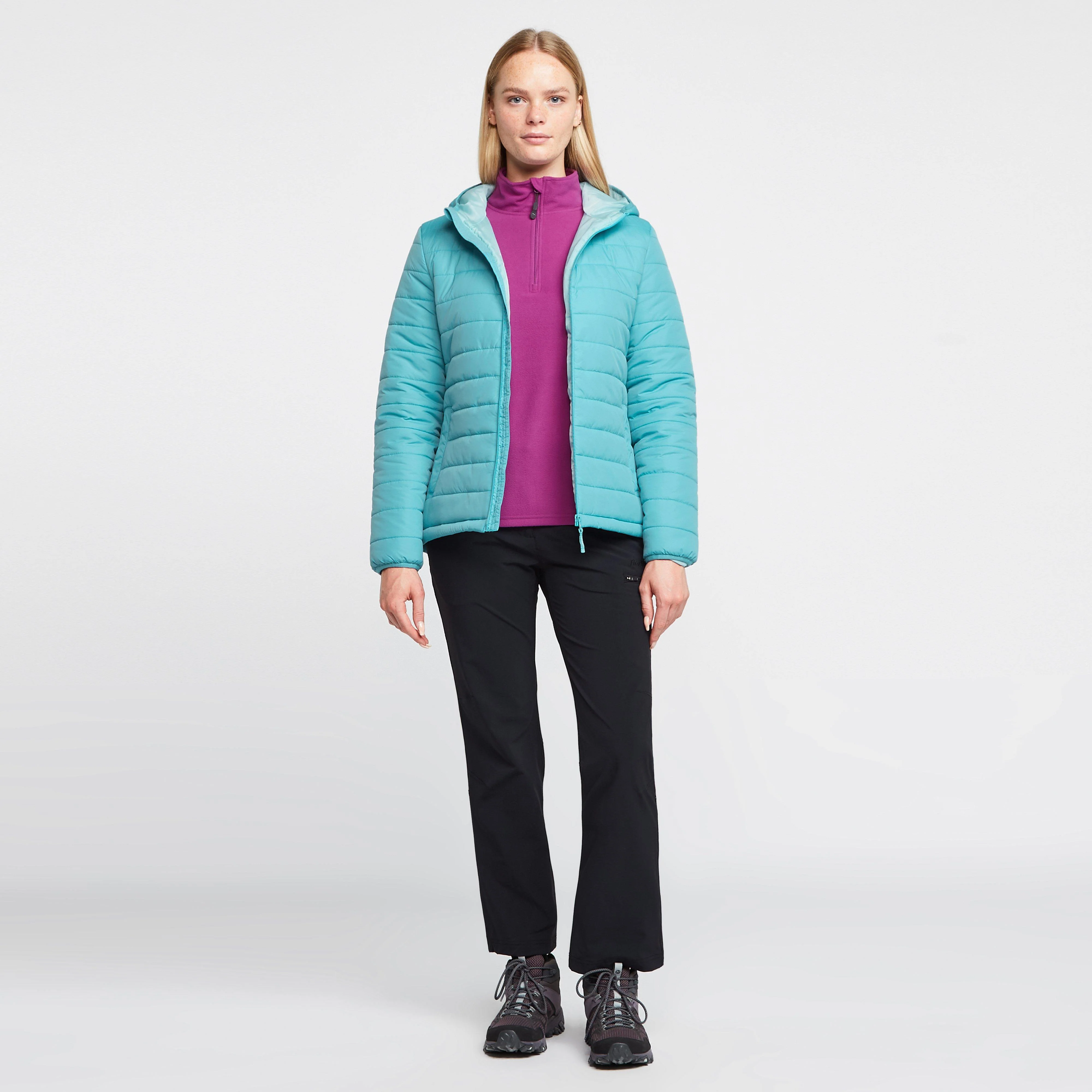 Women’s Blisco II Hooded Jacket Yellow - Image 3