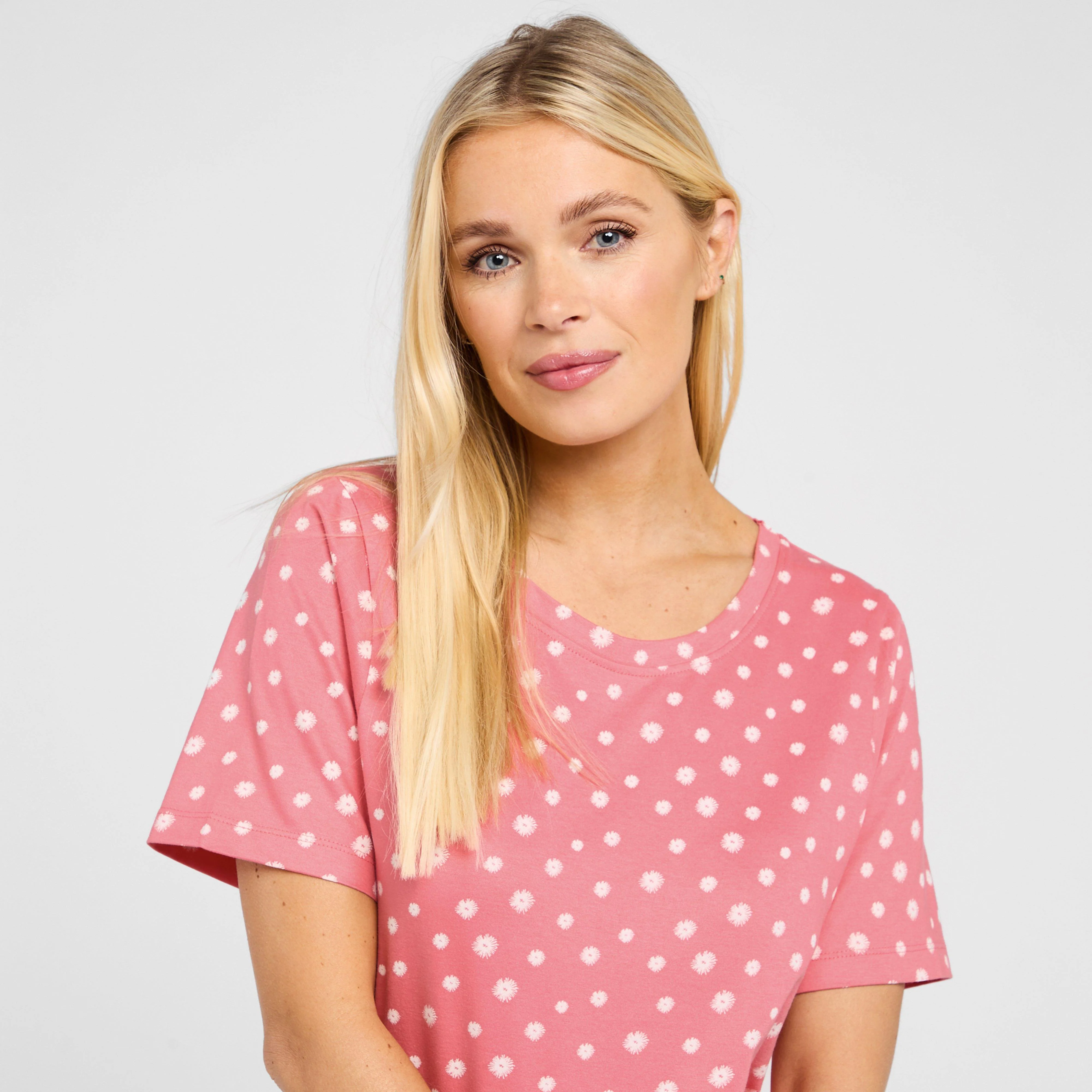Women’s Ditsy Print Short Sleeved Tee - Image 4