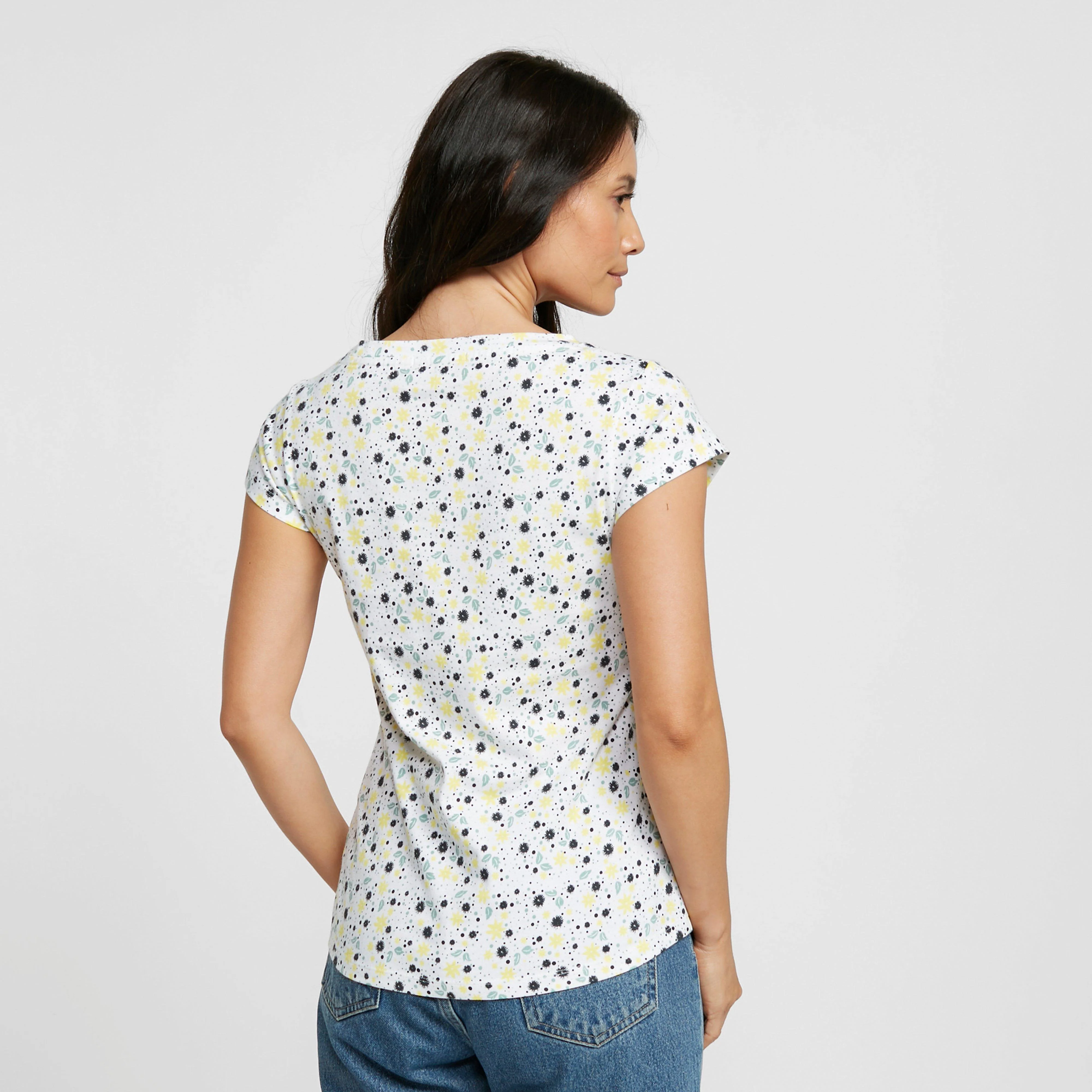Women’s Ditsy Print Short Sleeved Tee - Image 2