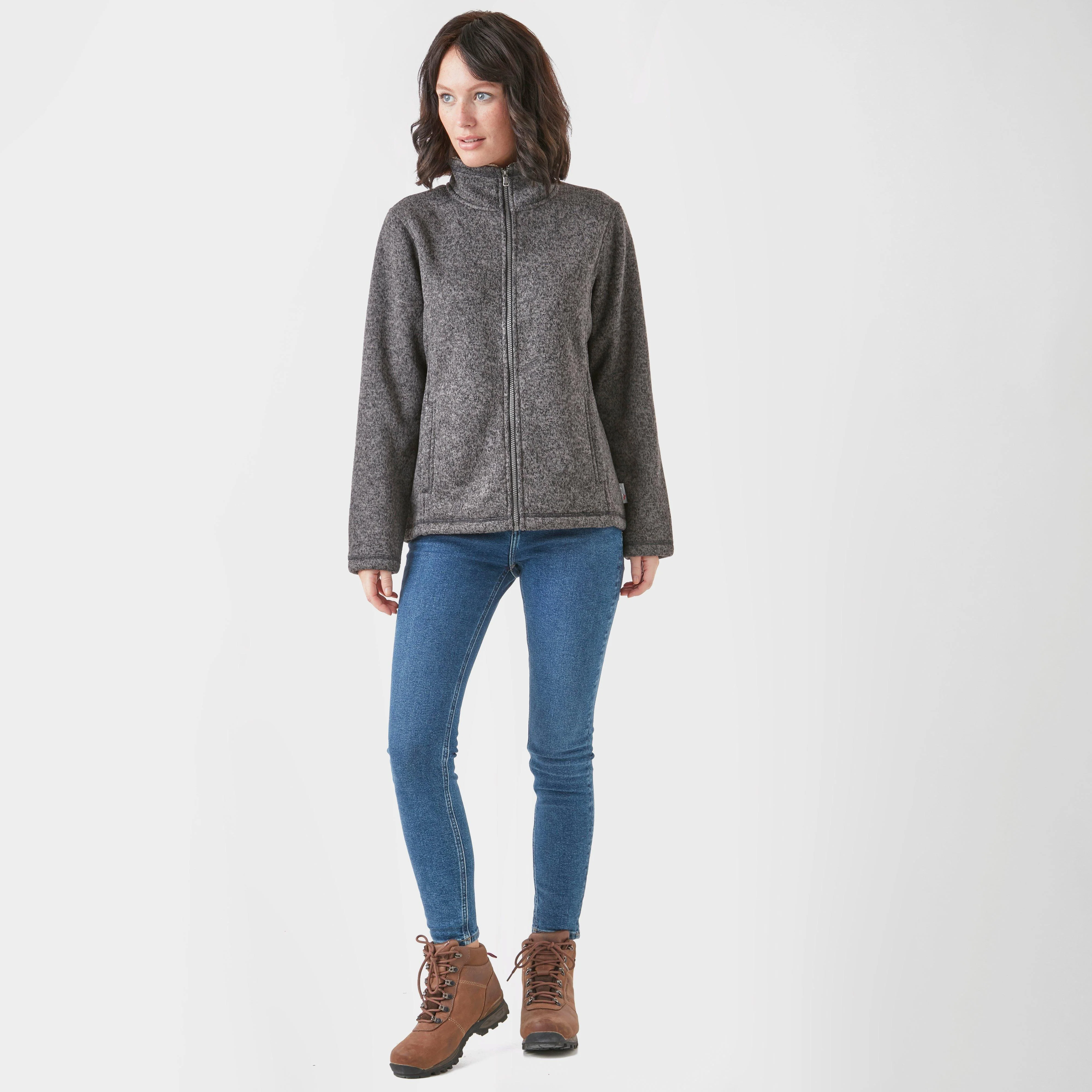 Women’s Knit Look Bonded Fleece - Image 3