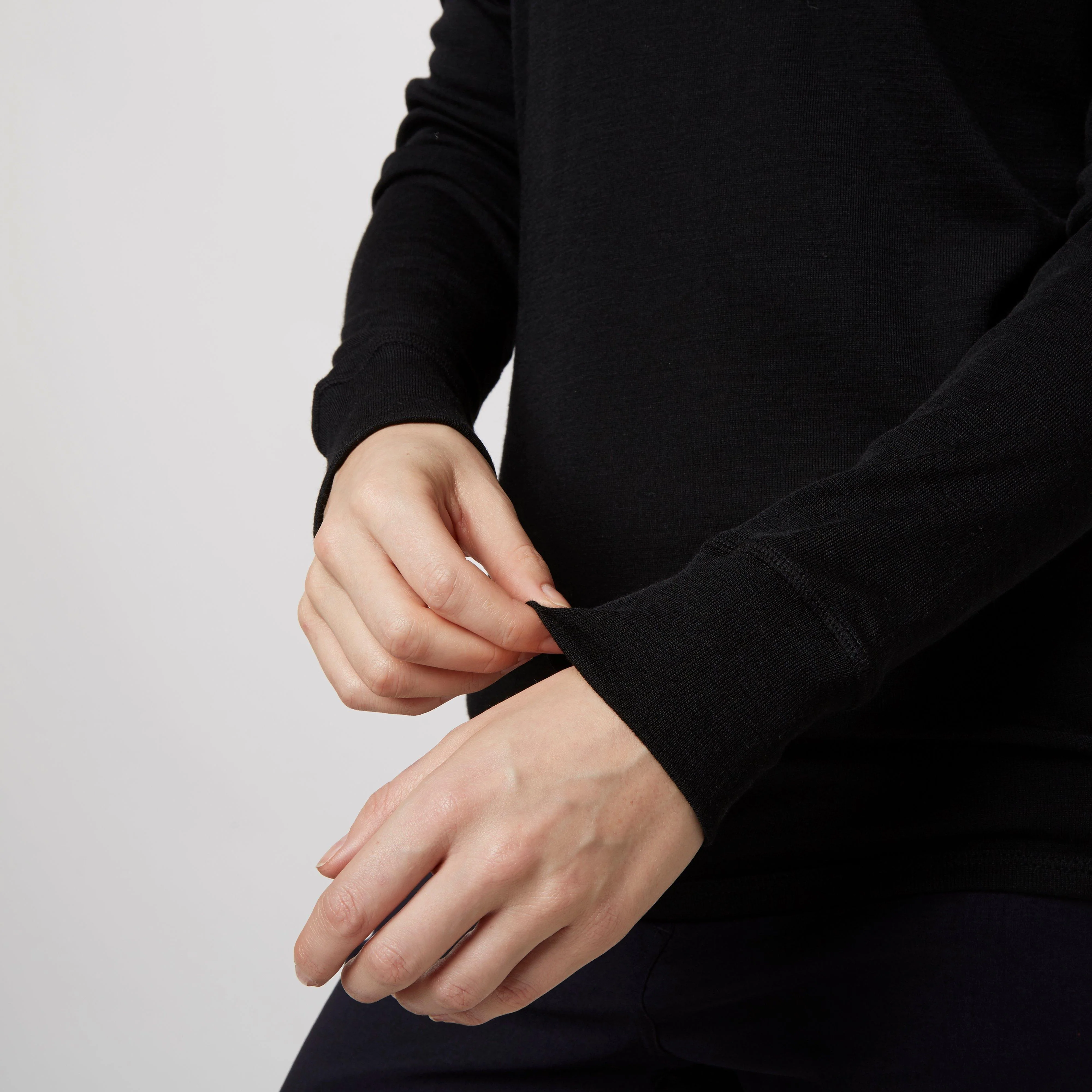 Women's Merino Crew Neck Top - Image 4