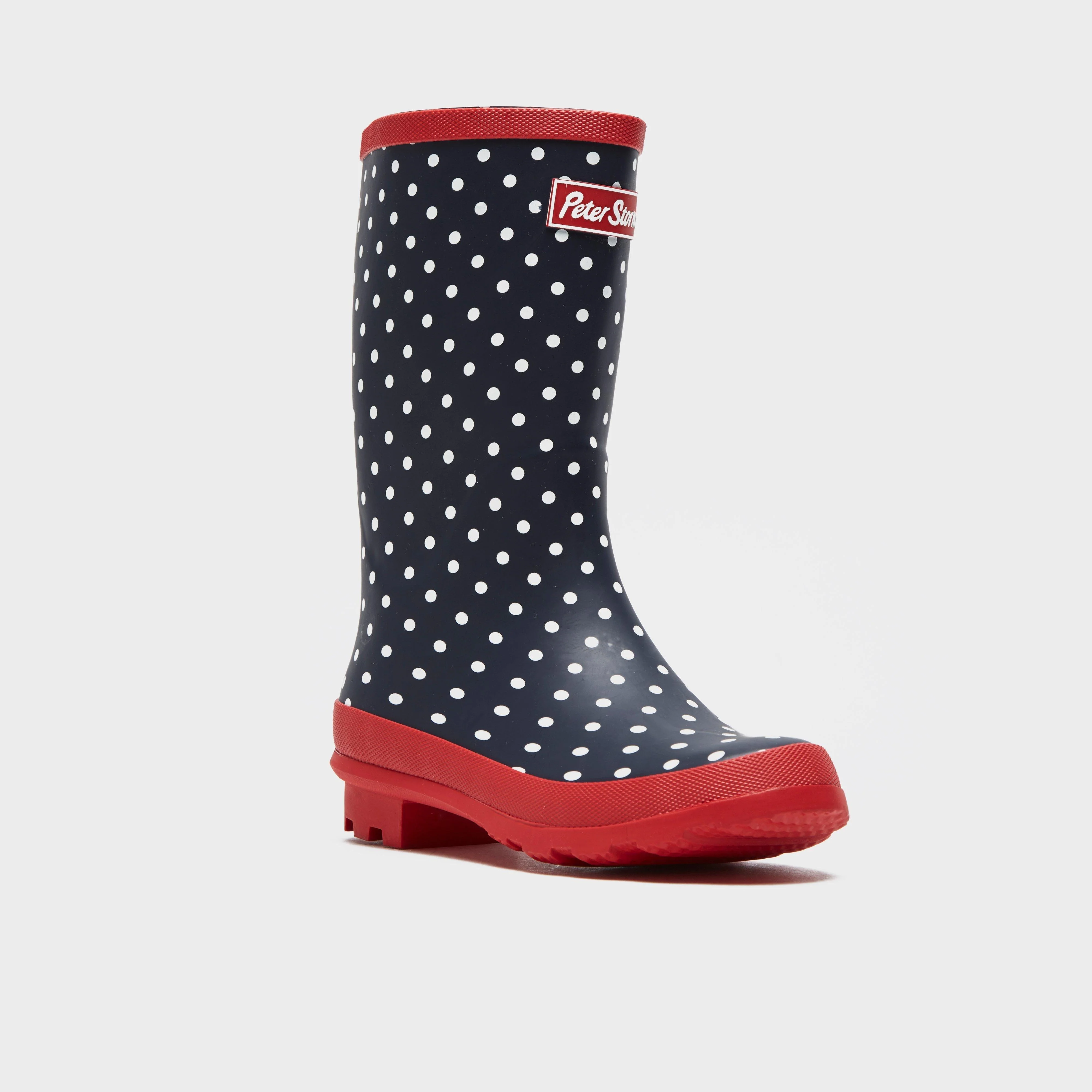 Womens' Short Polkadot Wellies - Image 3