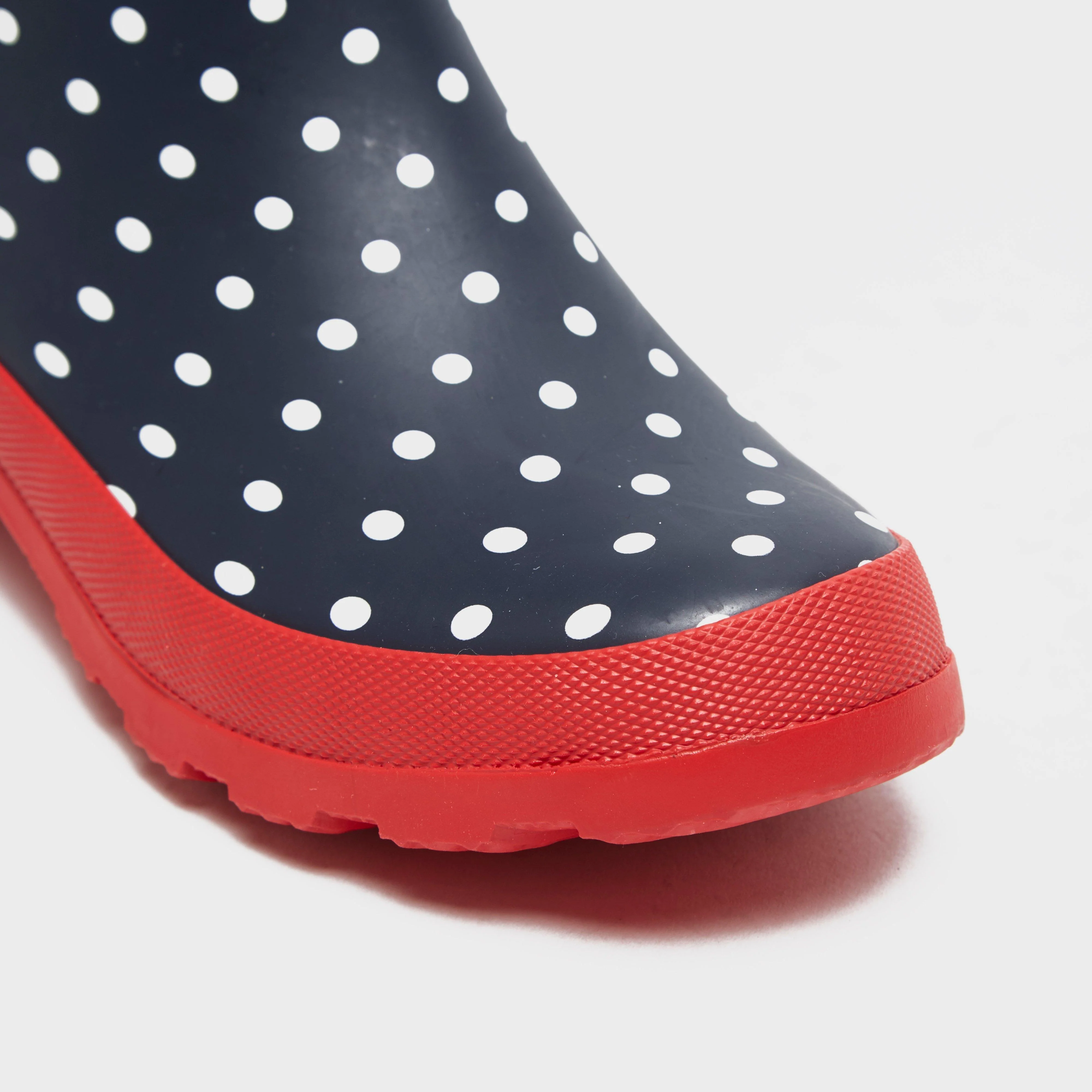 Womens' Short Polkadot Wellies - Image 4