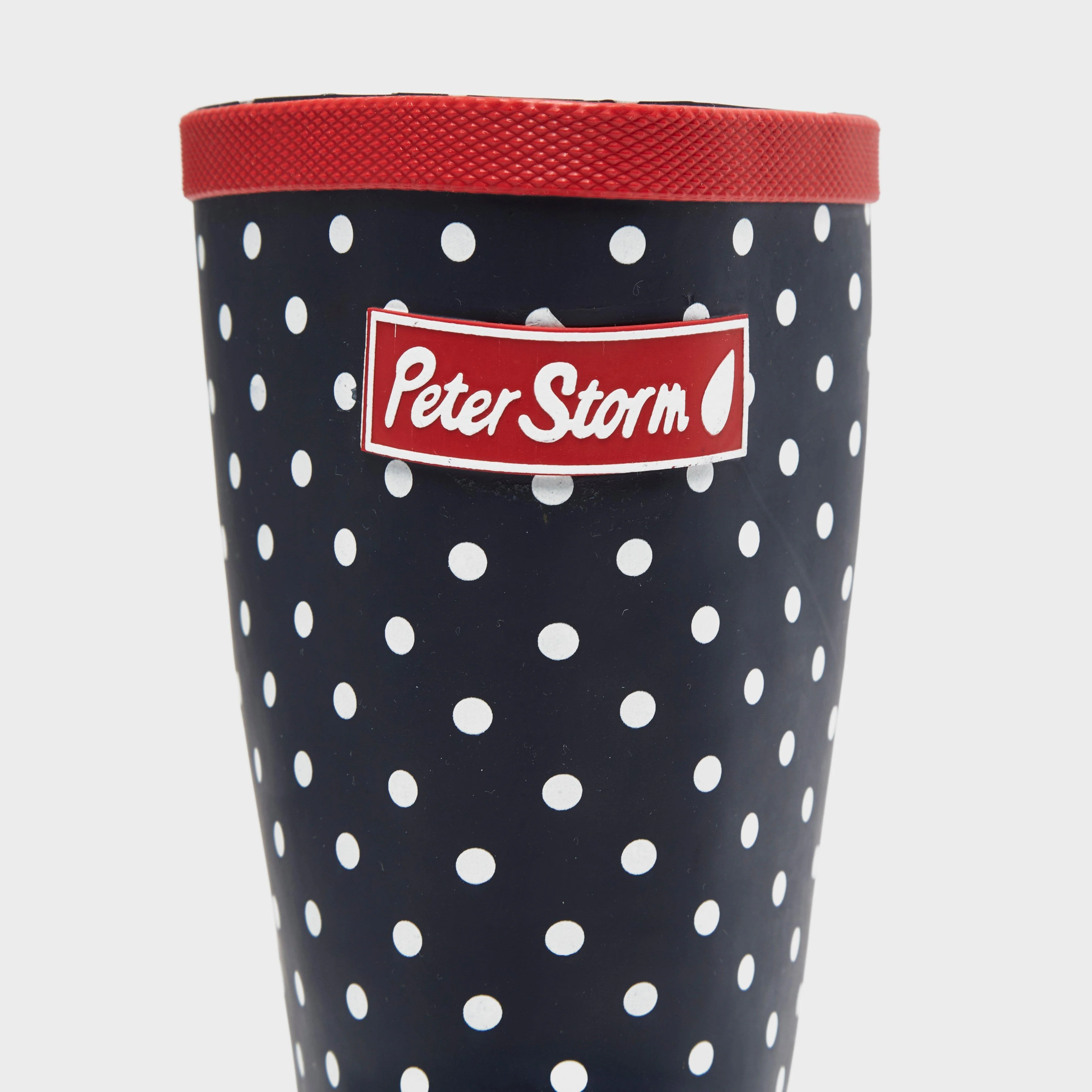 Womens' Short Polkadot Wellies - Image 5