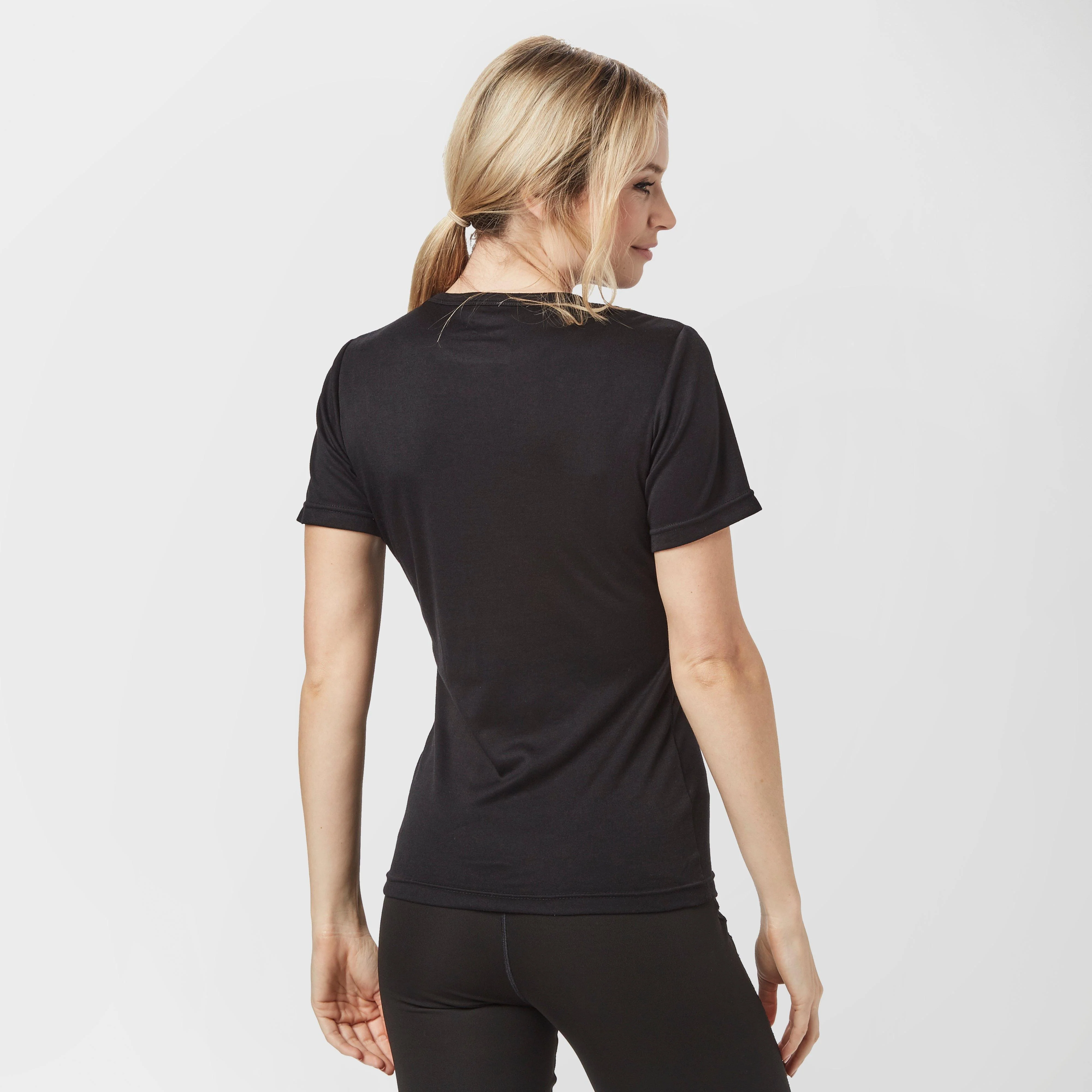 Womens' Short-sleeve Thermal Crew Neck T-shirt - Image 2