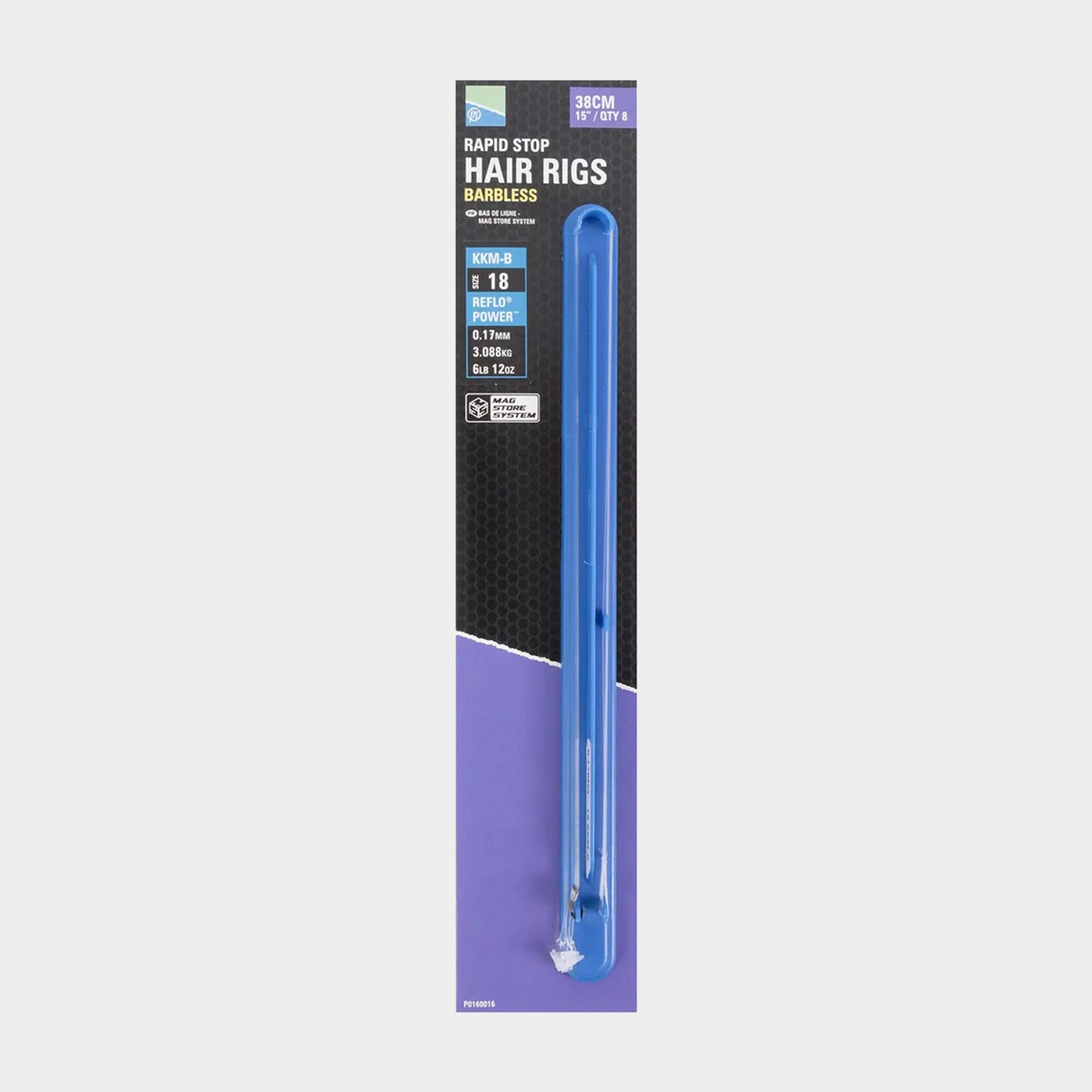 Rapid Stop Hair Rigs KKMB  (Size 18, 15 inches)