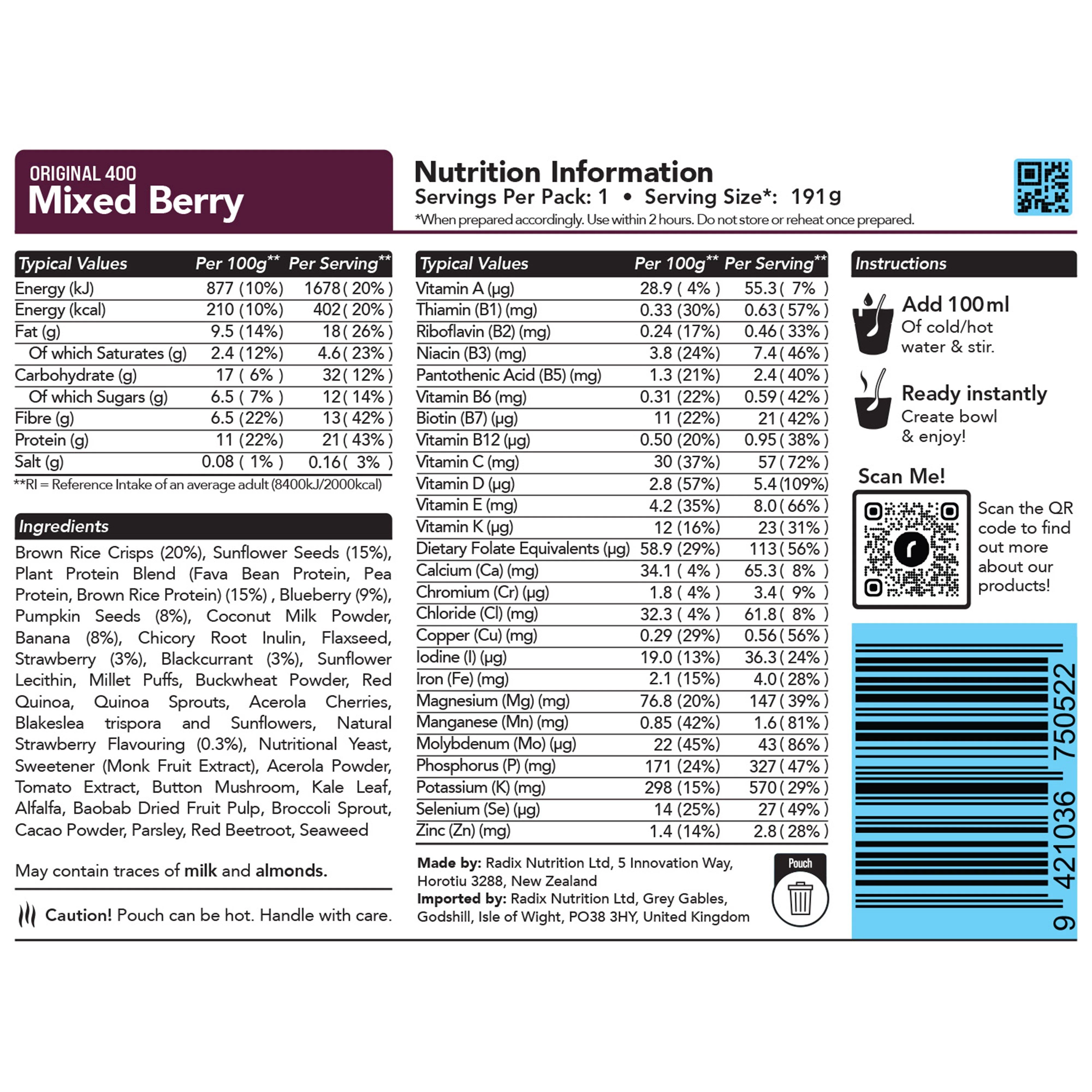 Mixed Berry Breakfast 400 - Image 6