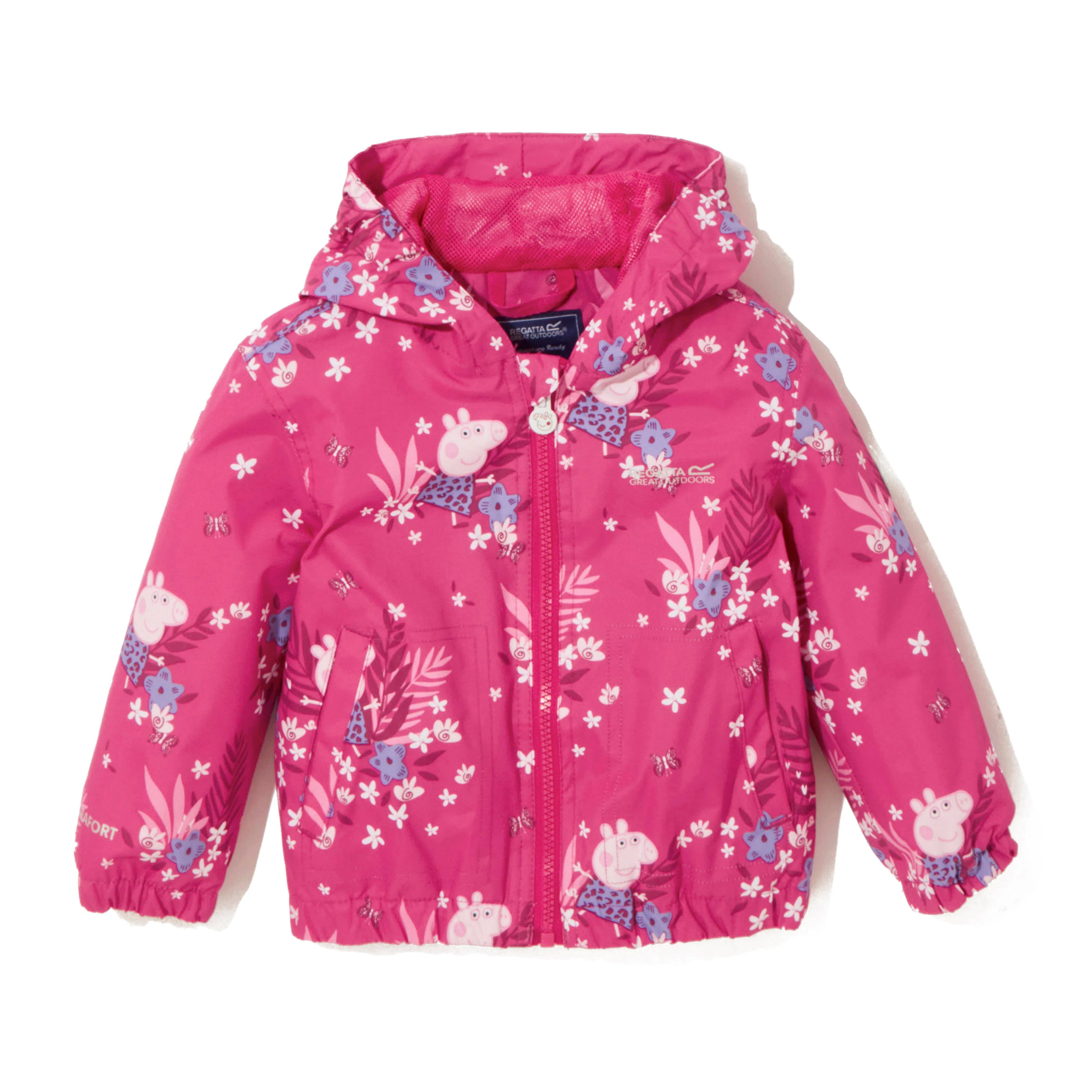 Kids' Peppa Pig Muddy Puddle Waterproof Jacket - Image 7