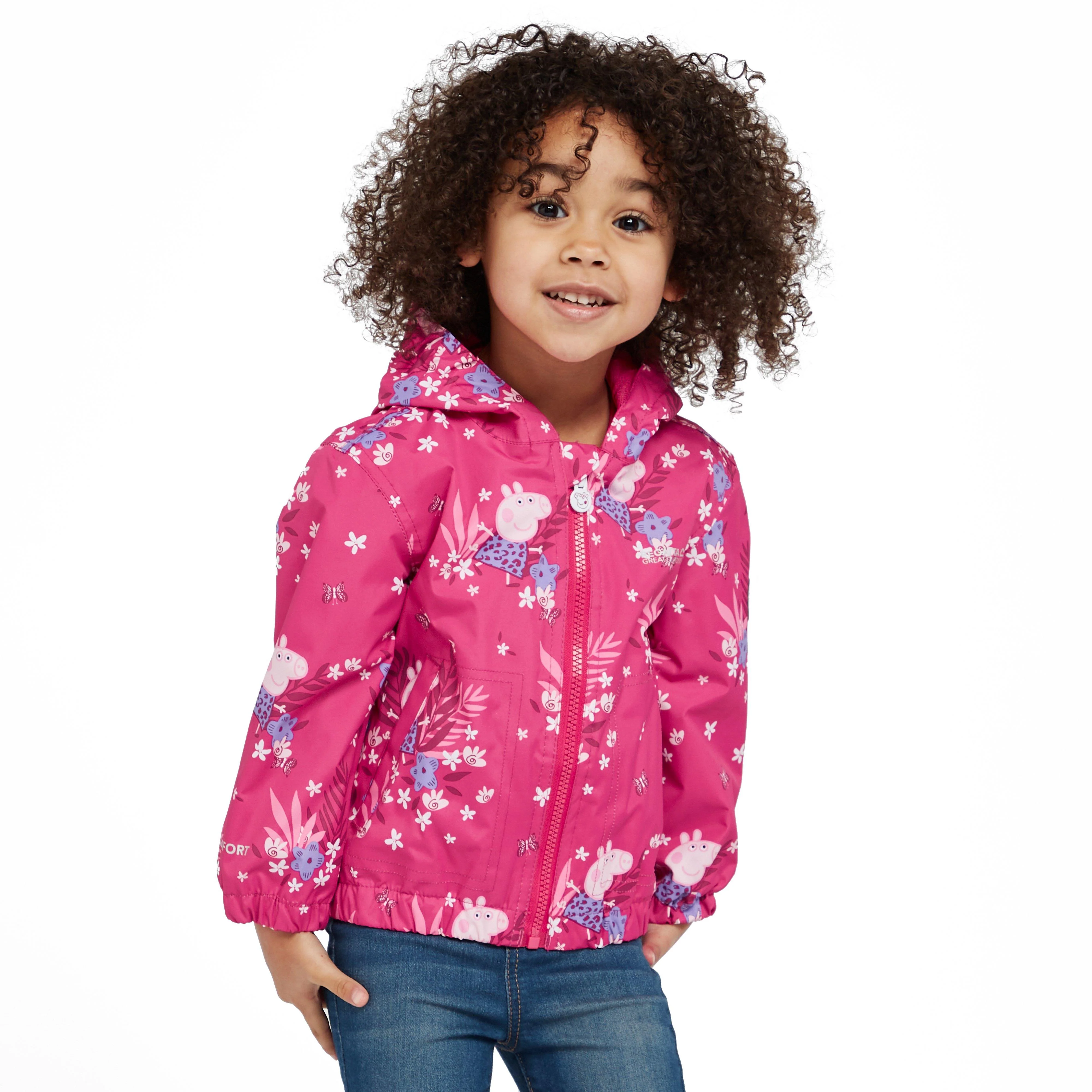 Kids' Peppa Pig Muddy Puddle Waterproof Jacket - Image 8