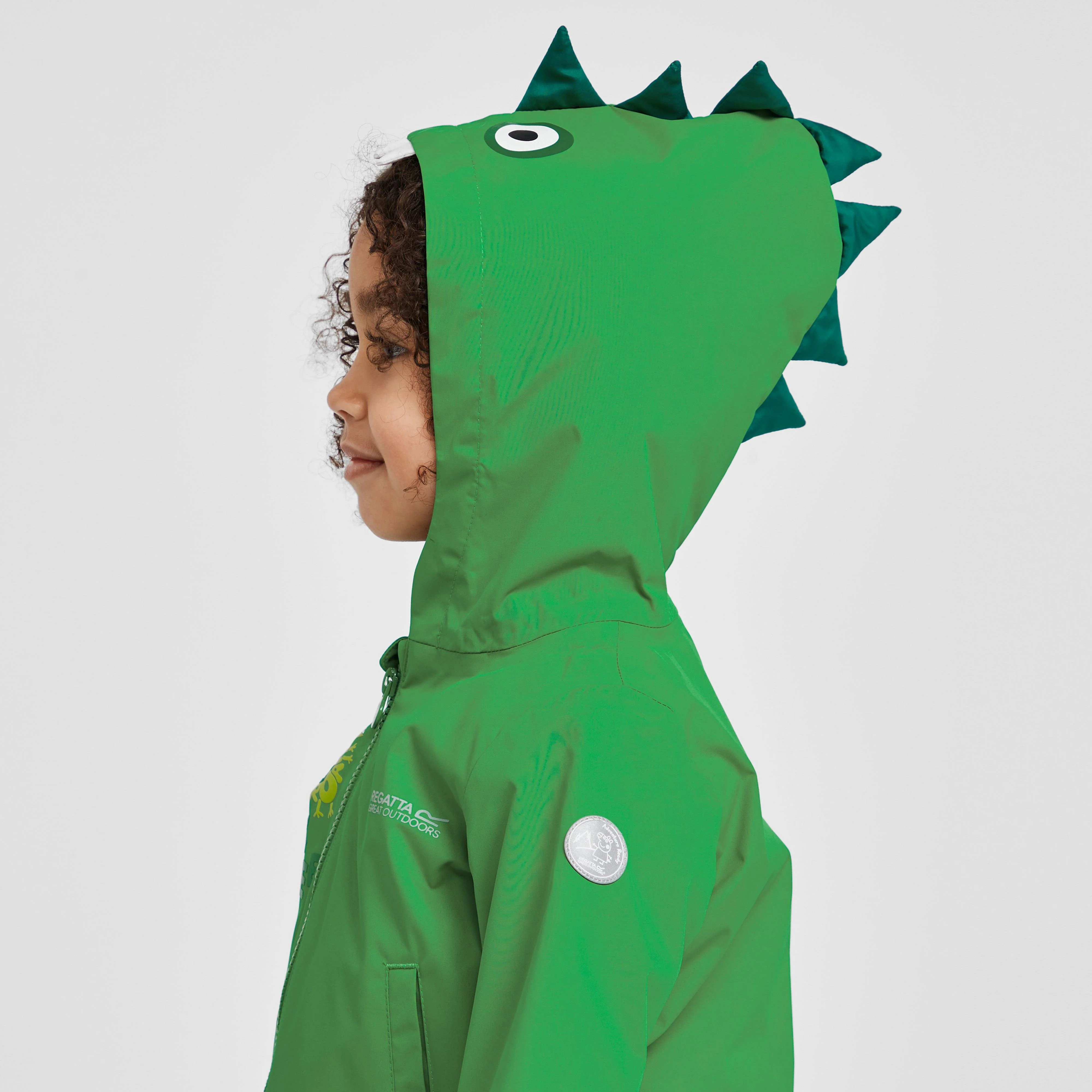 Kids’ Peppa Pig Waterproof Jacket - Image 5