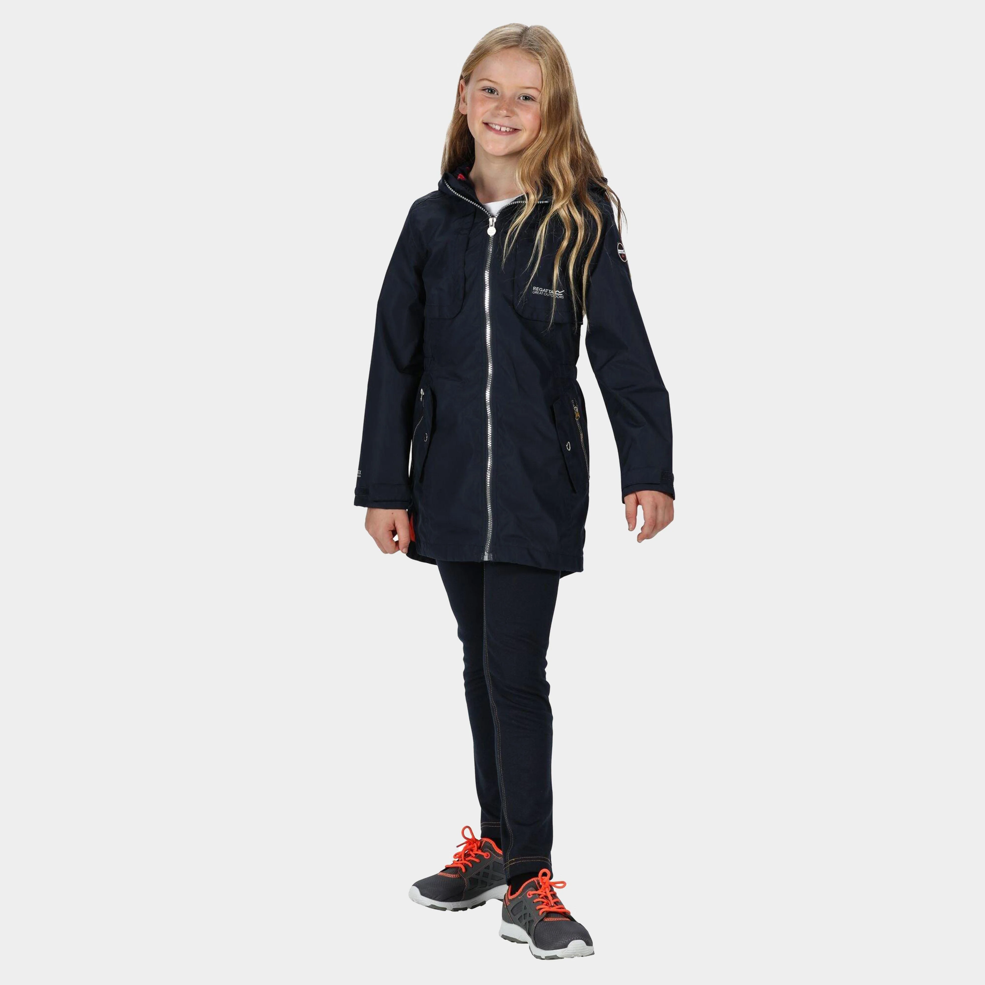 Kids' Tarana Waterproof Long-Length Jacket - Image 3