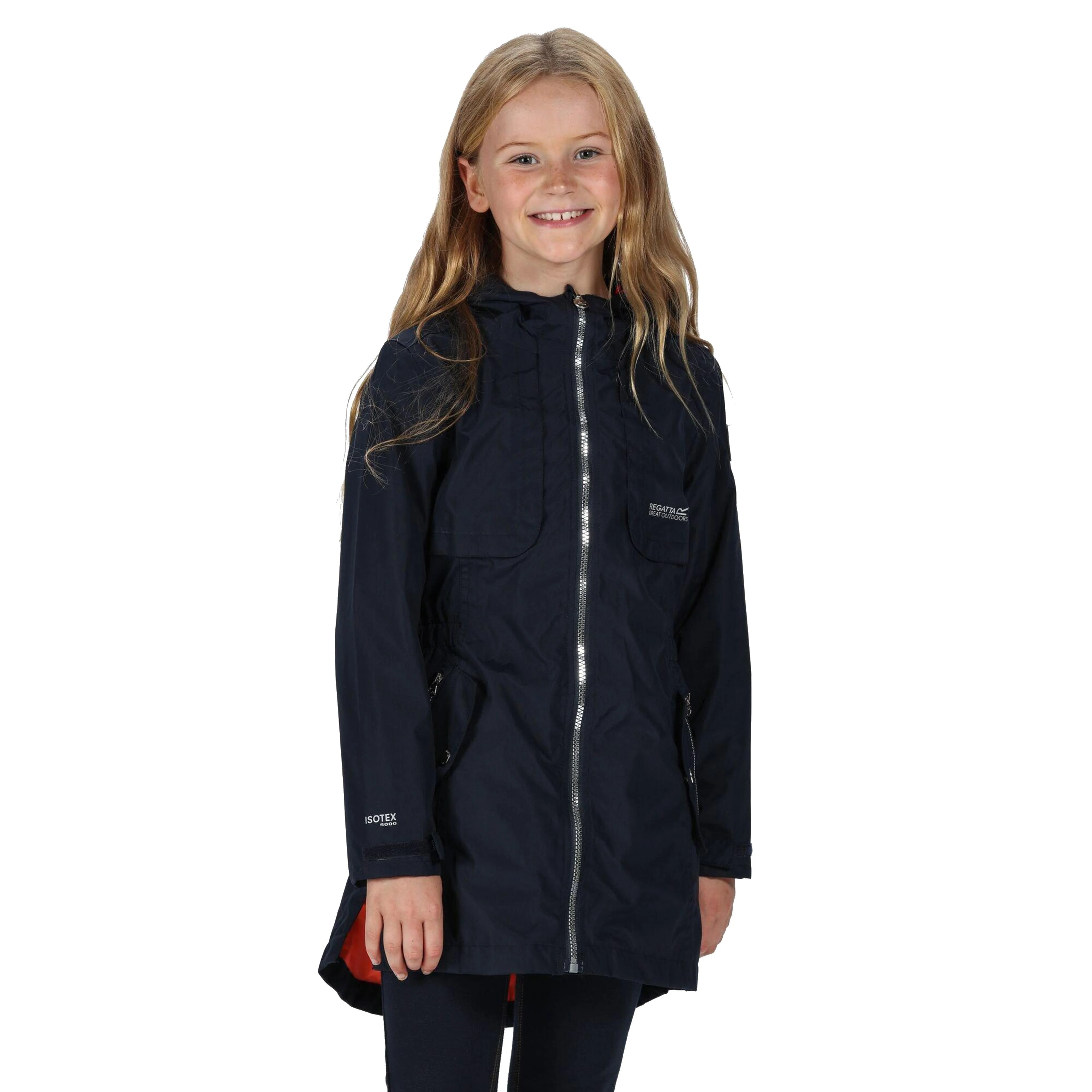 Kids' Tarana Waterproof Long-Length Jacket - Image 7