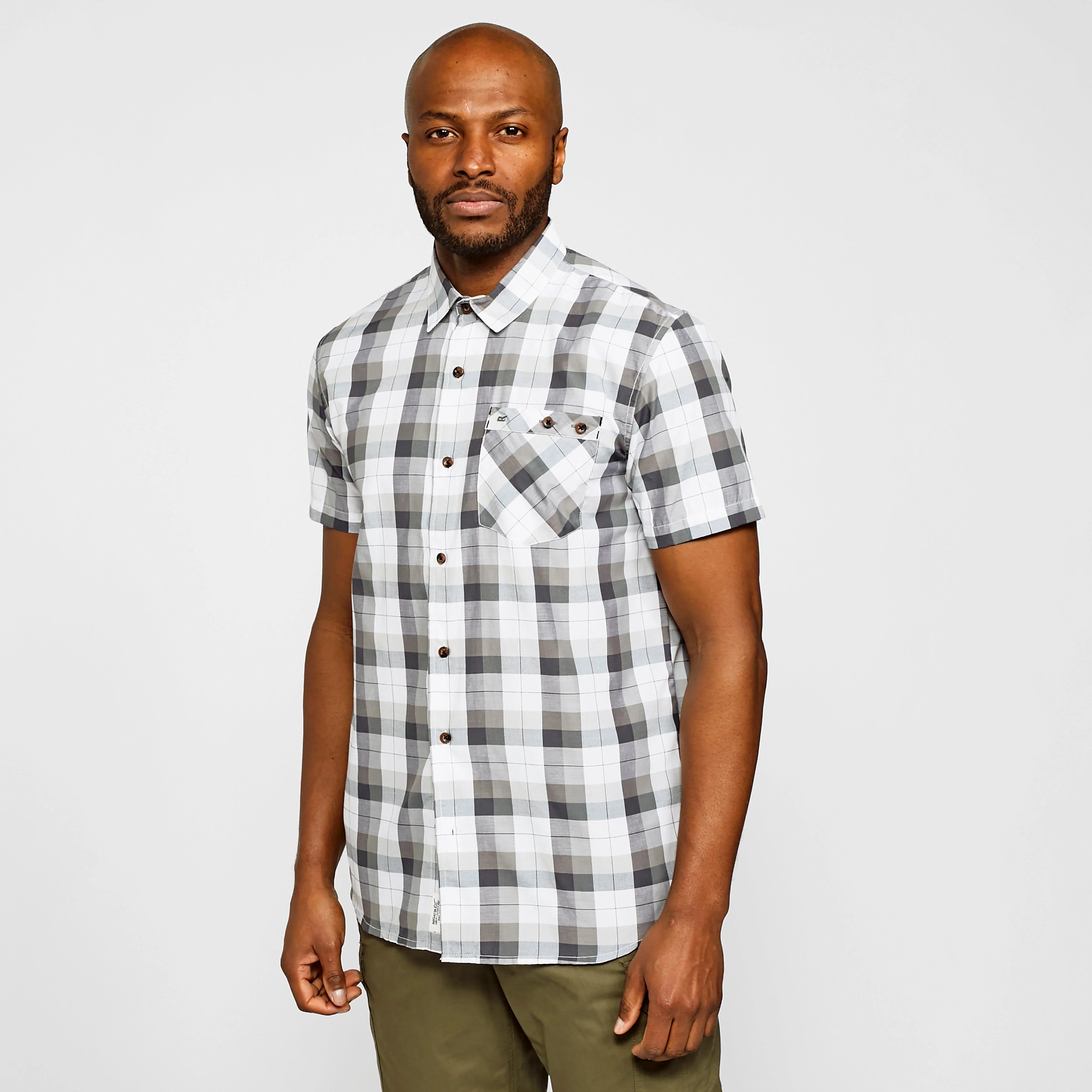 Men’s Ramiro Short Sleeved Checked Shirt