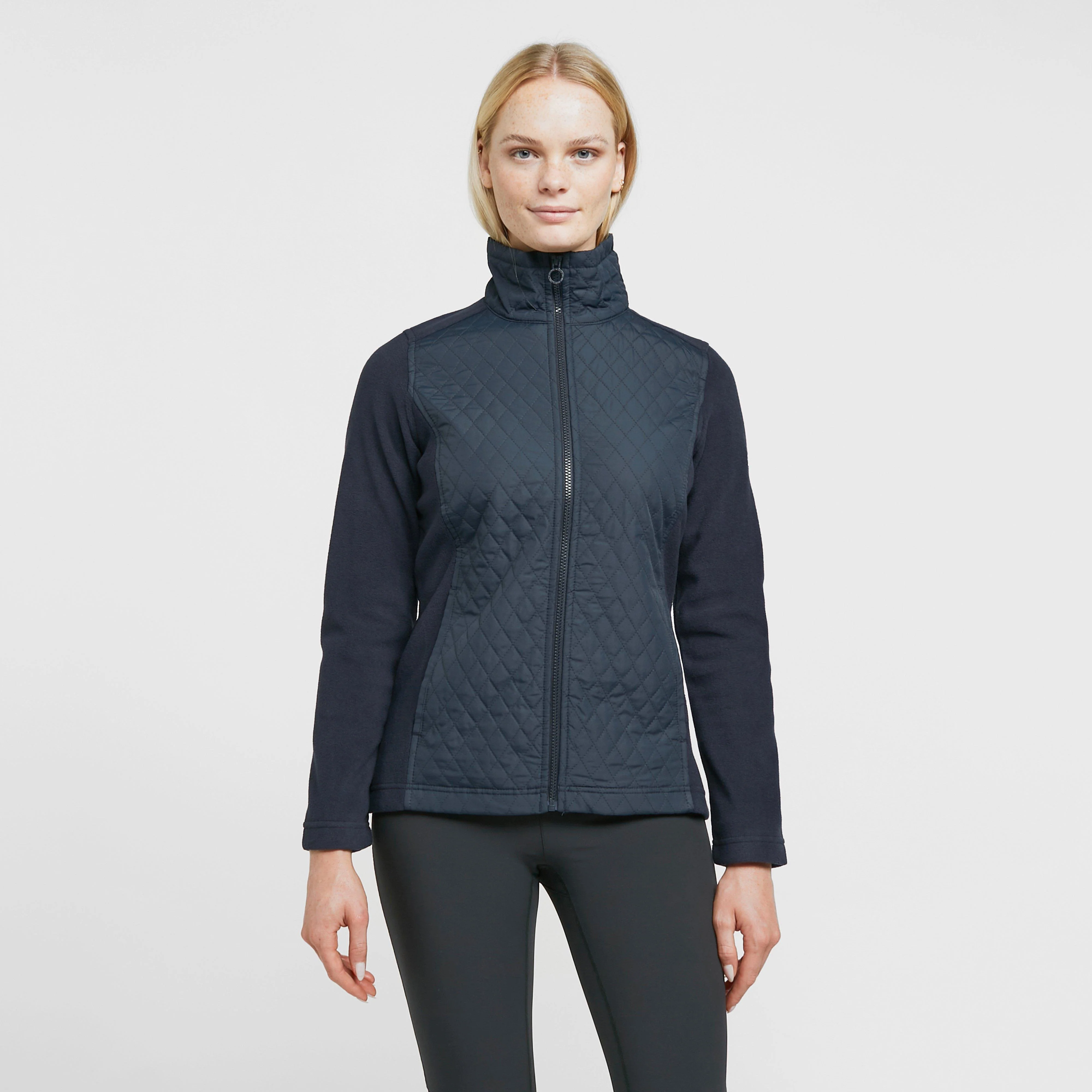 Women's Charlene Full Zip Quilted Fleece Jacket