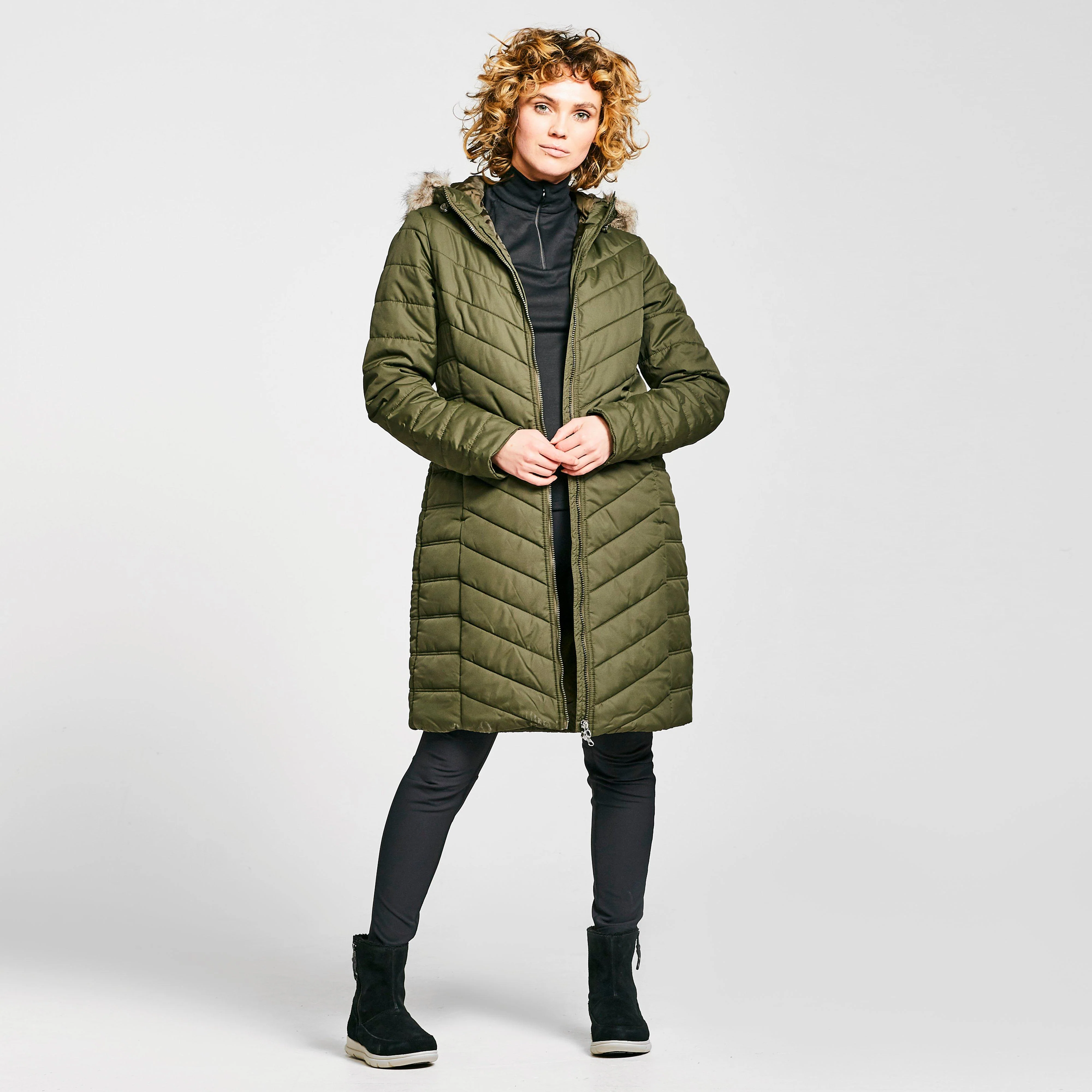 Women's Fritha Long Baffle Jacket - Image 3