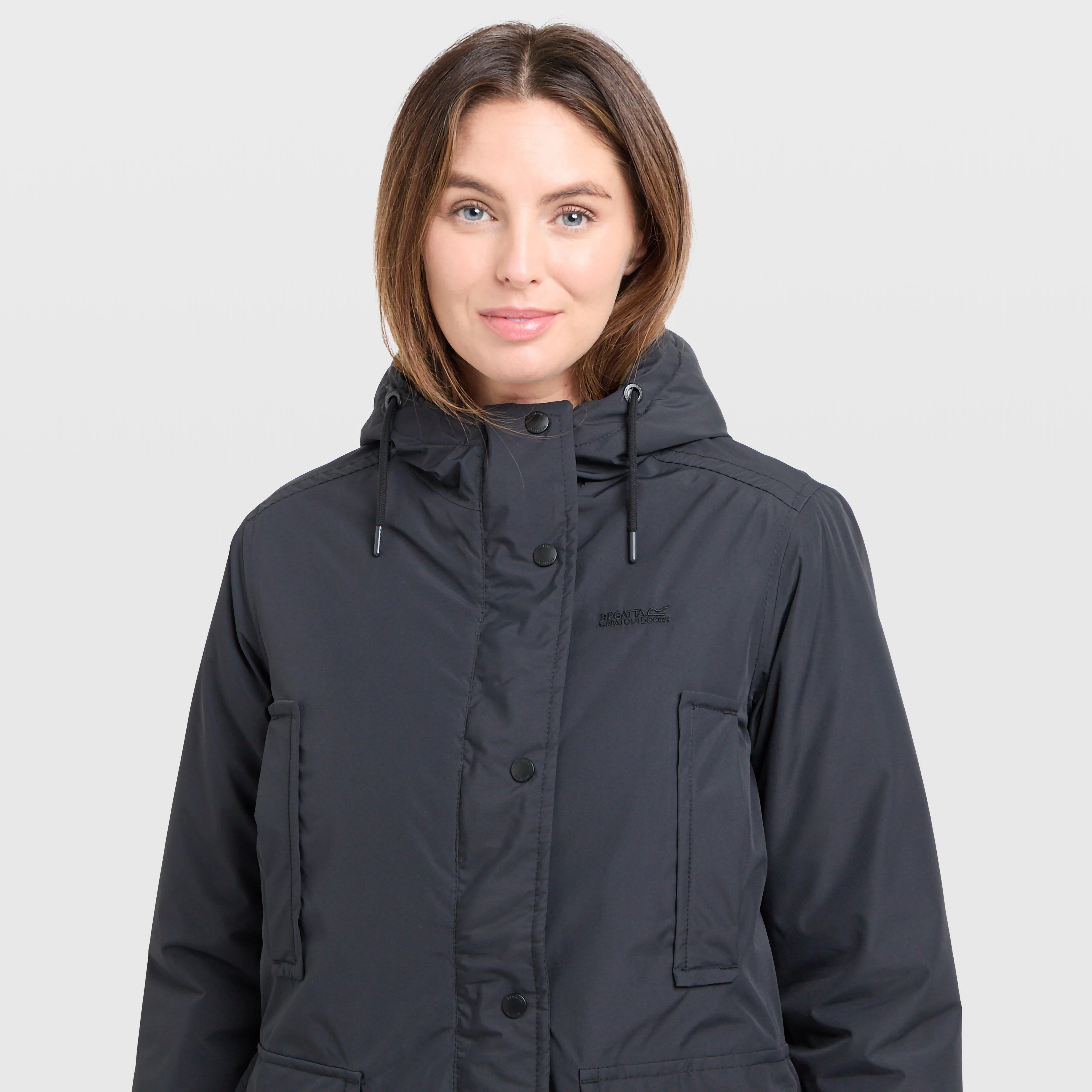 Women's Orla Kiely Long Length Waterproof Jacket - Image 8