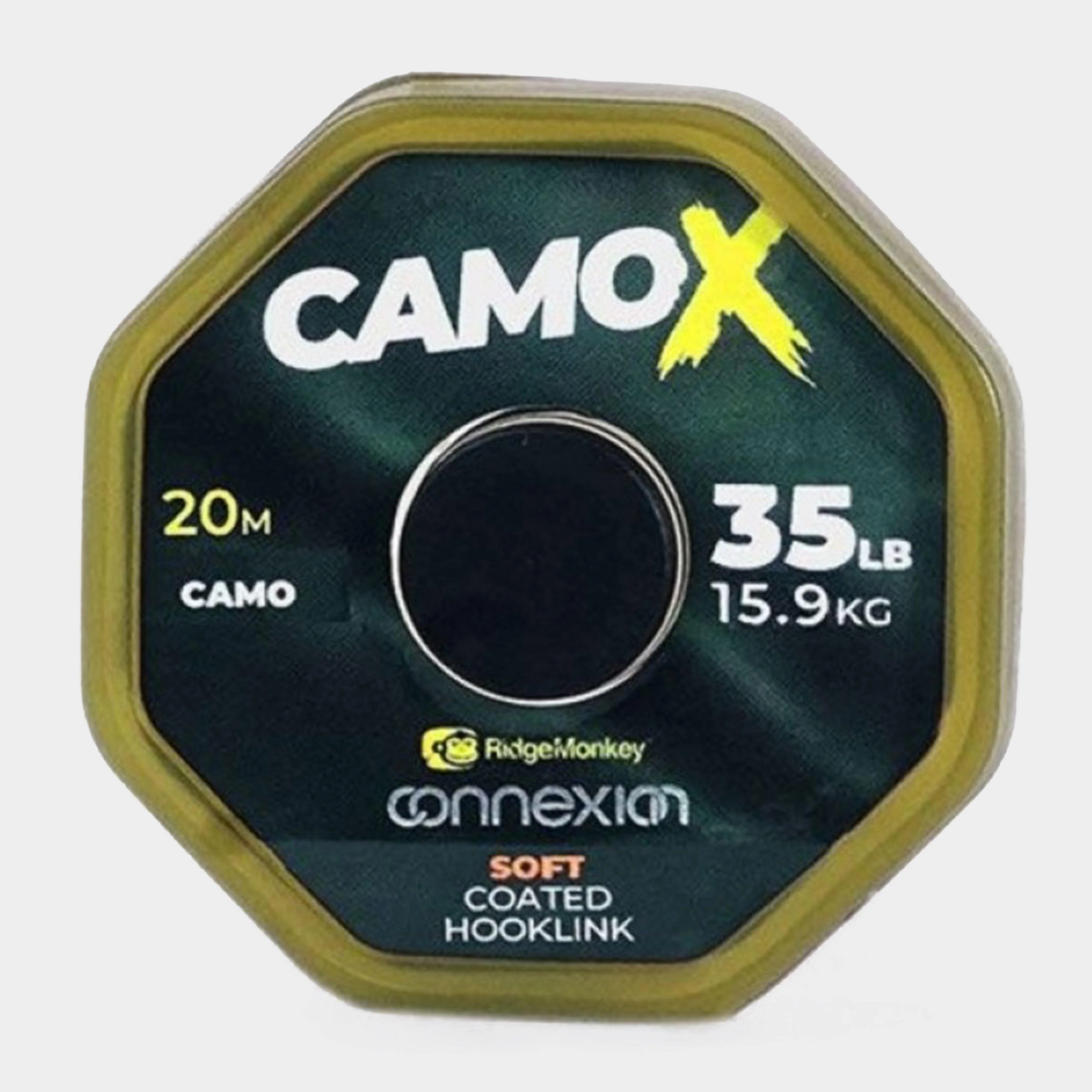 CamoX Soft Coated Hooklink 35lb