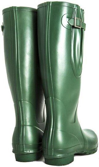 Men's Classic Tall Racing Green Wellies - Image 3