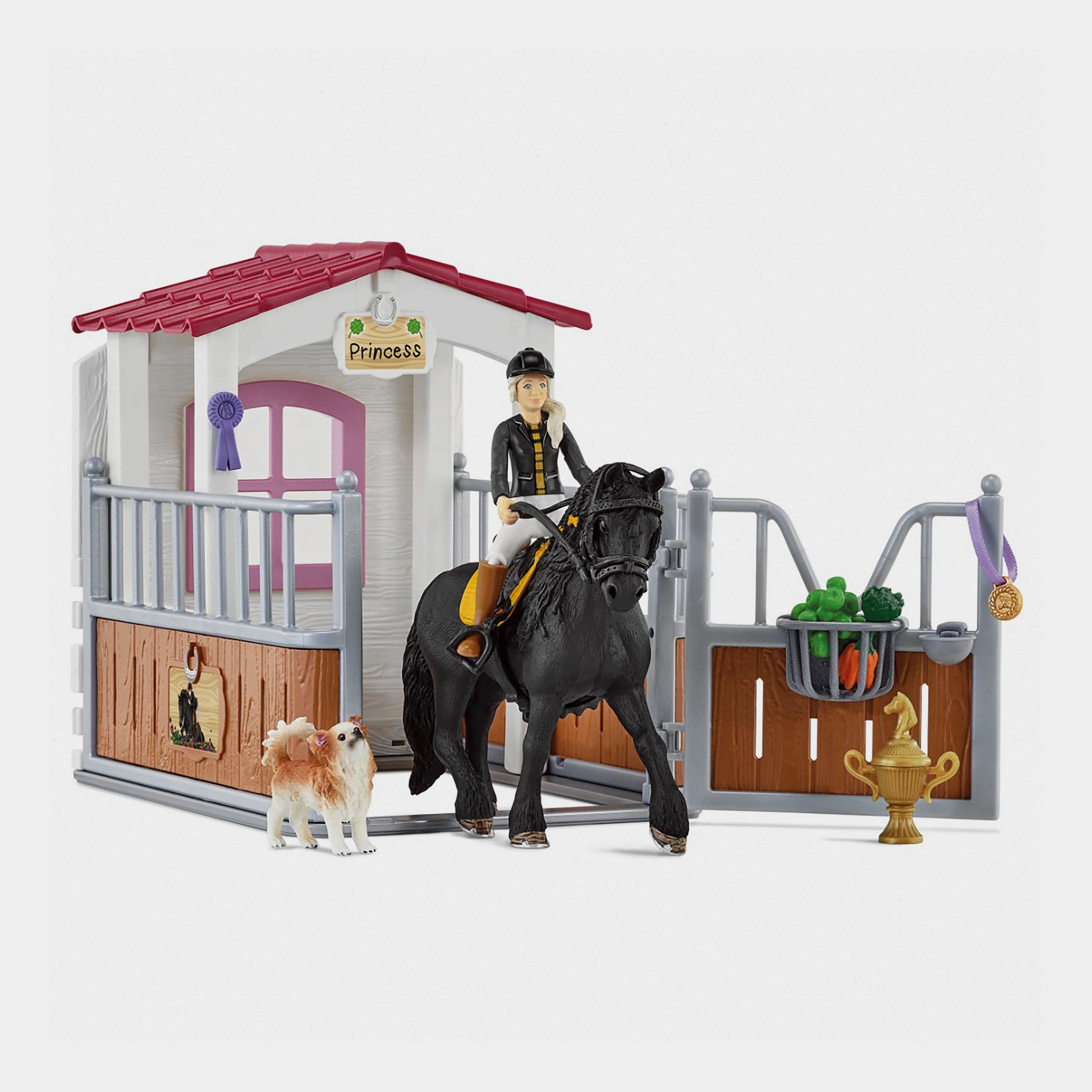 Horse Stall with Horse Club Tori and Princess