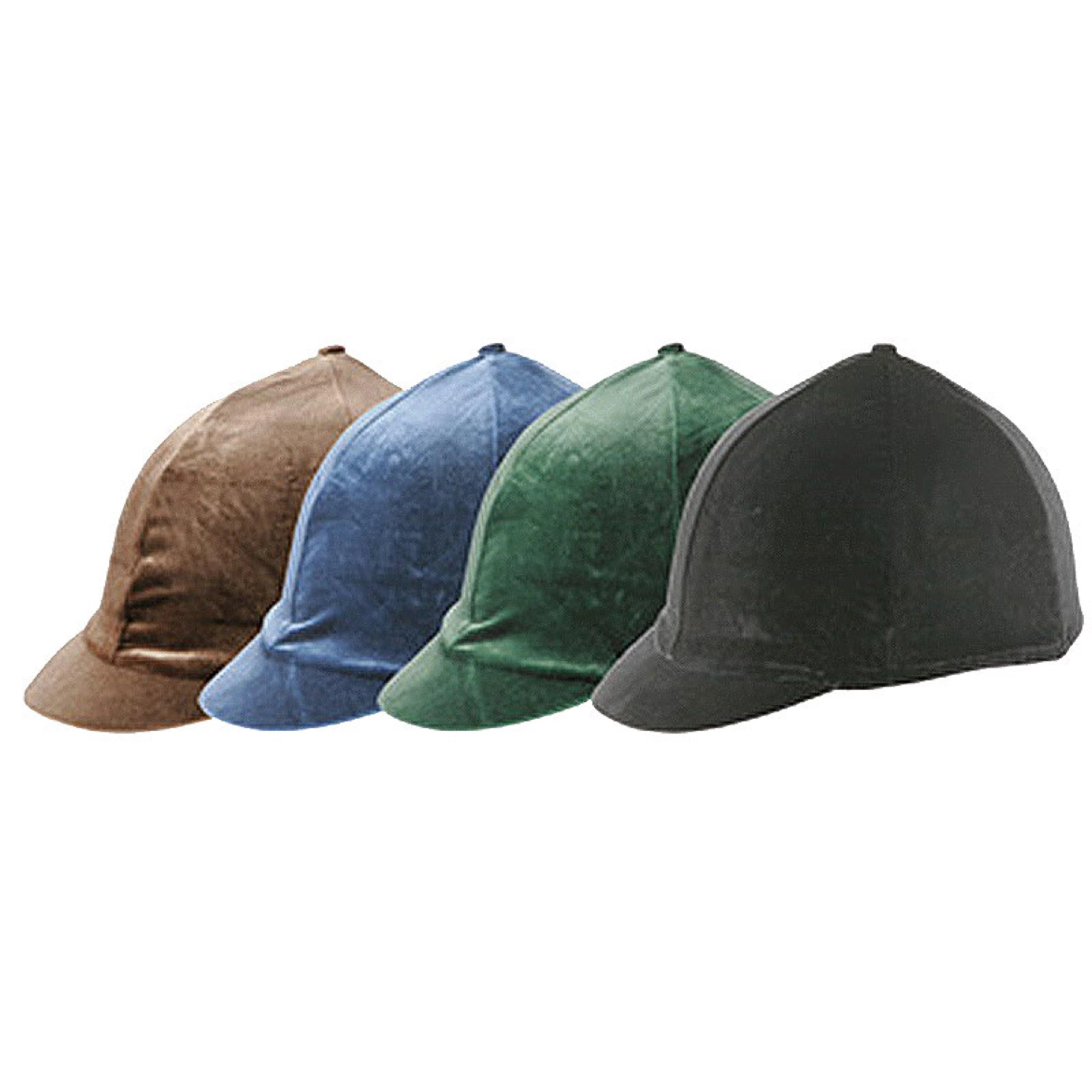 Velveteen Riding Skull Cap Cover - Image 2