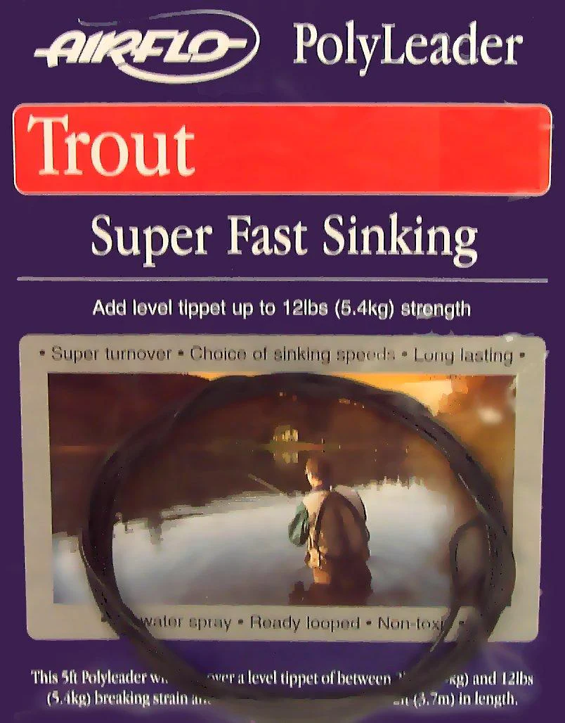 Sinking Trout Leader- 8ft