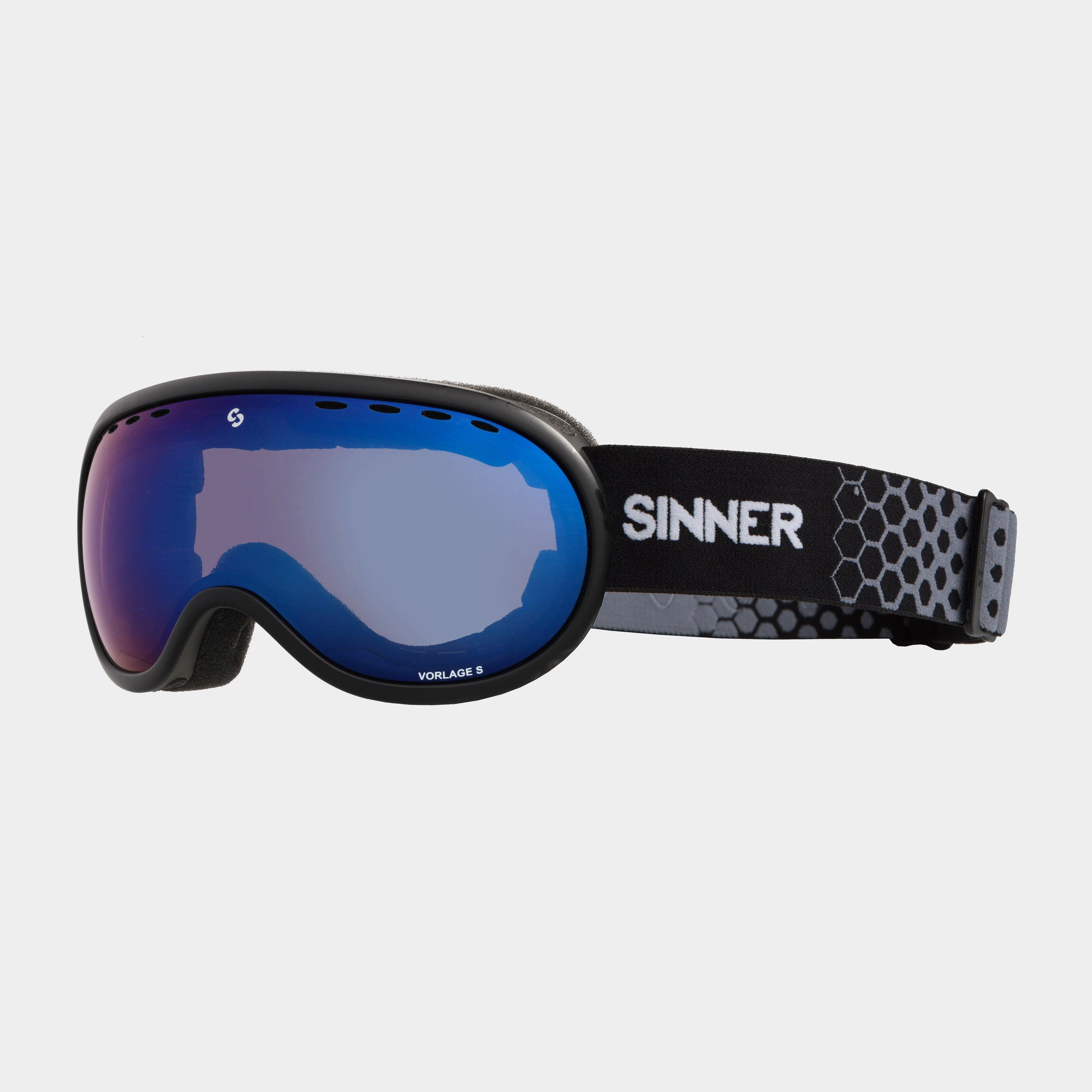 Vorlage S Blue Mirror Vent Goggles