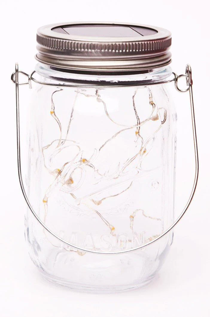 Solar Fairy Light Jar