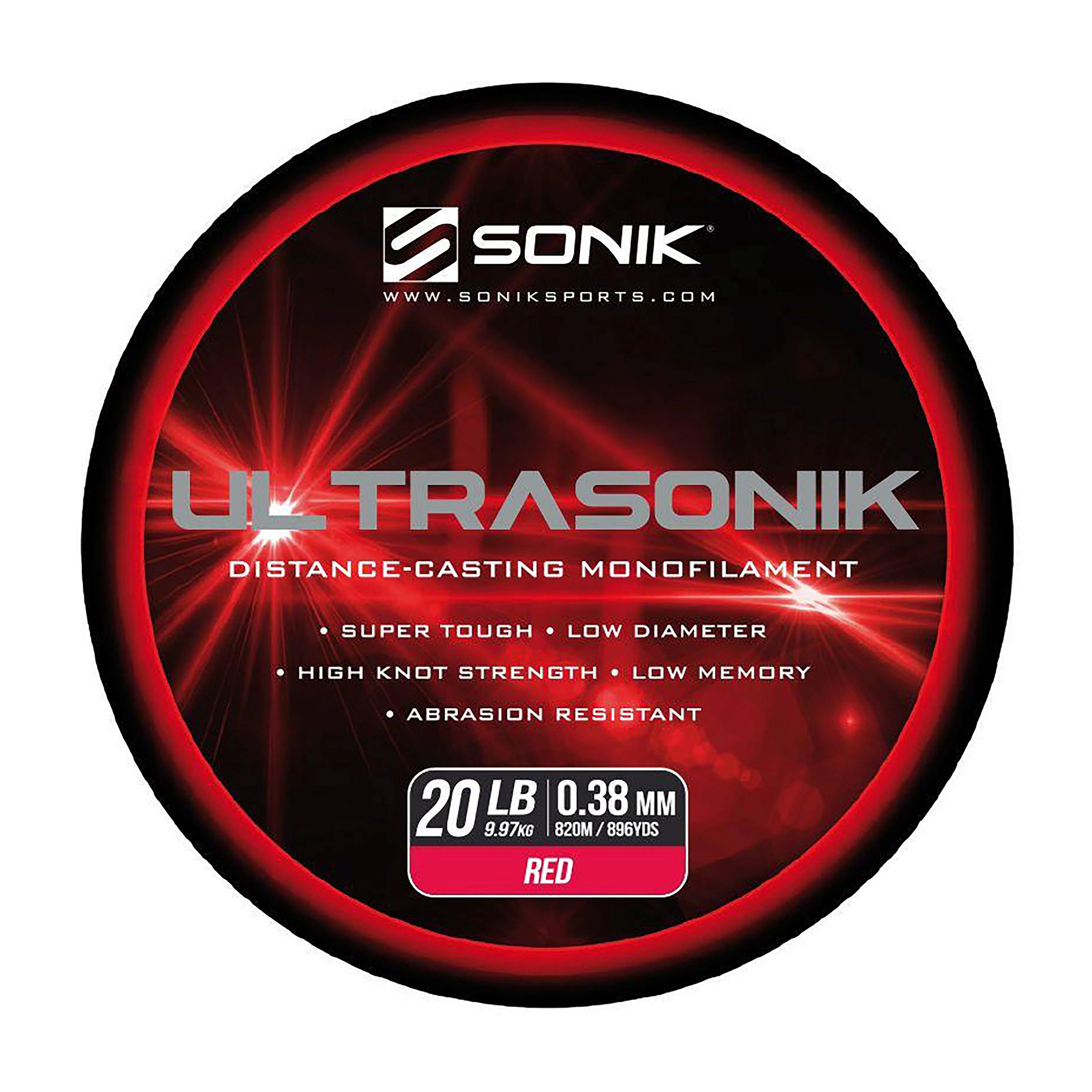 Ultrasonik Saltwater Mono in Red (20lb) - Image 2