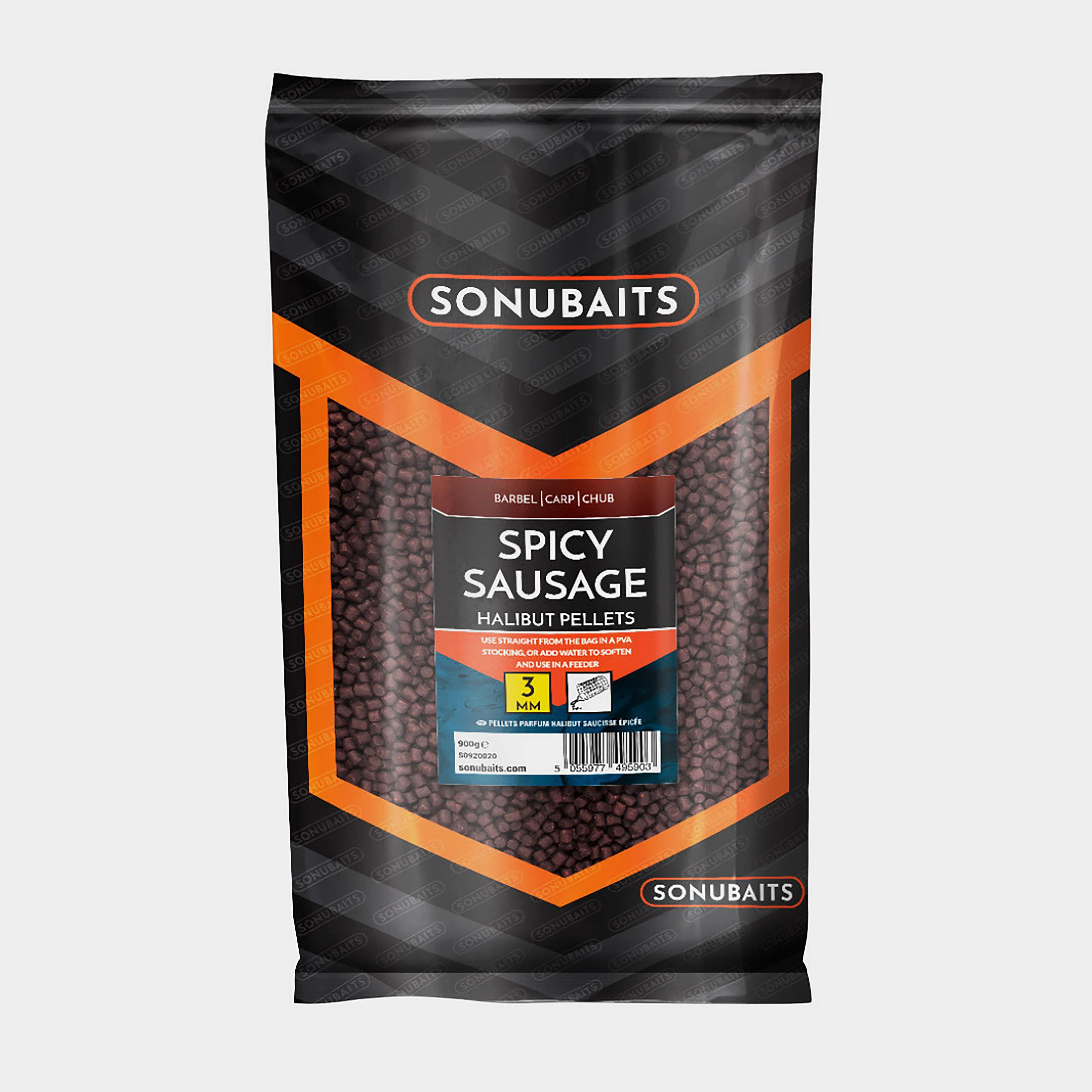 Sonu Spicy Sausage Halibut Pellets 3mm