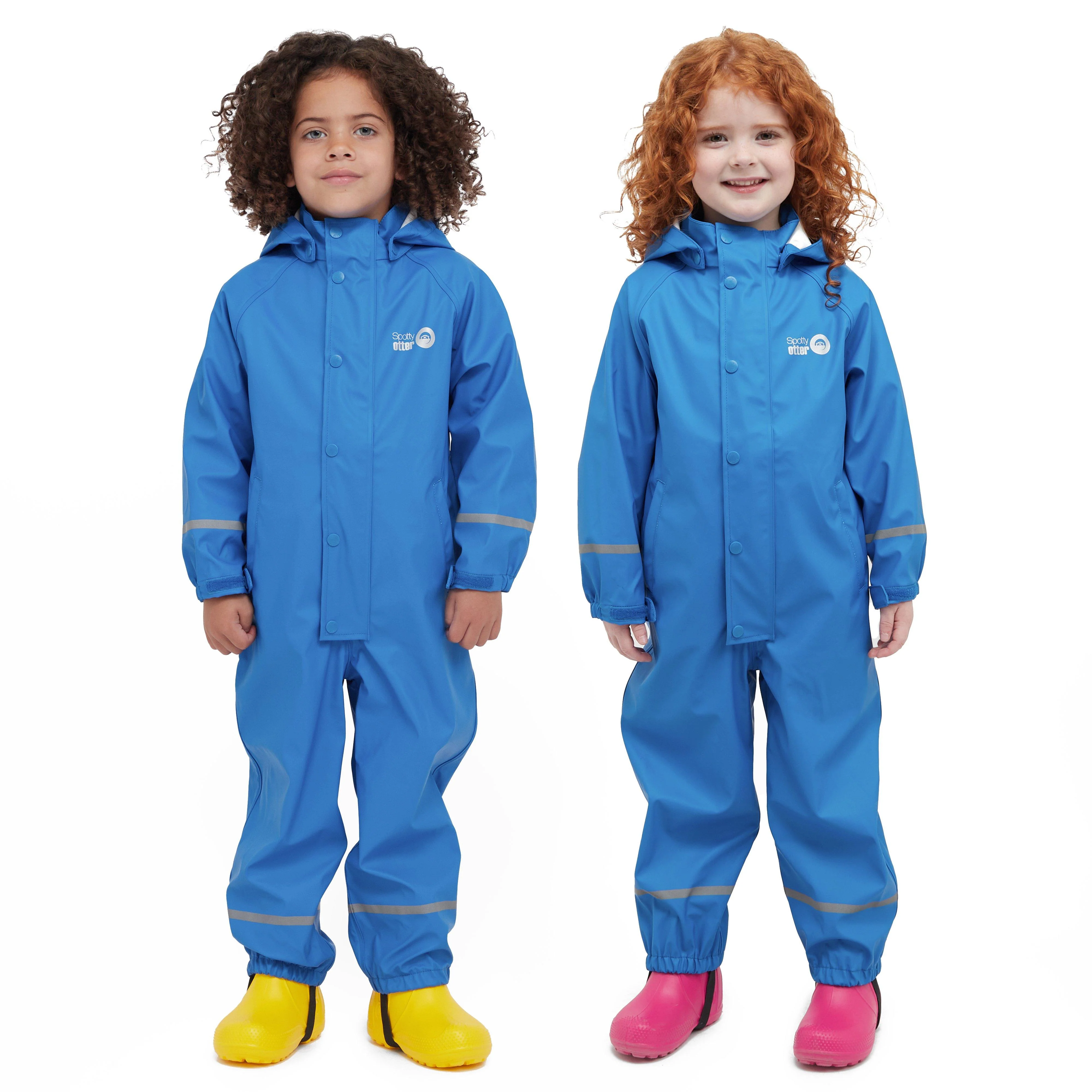 Kids’ Forest Ranger PU Waterproof Splashsuit - Image 11