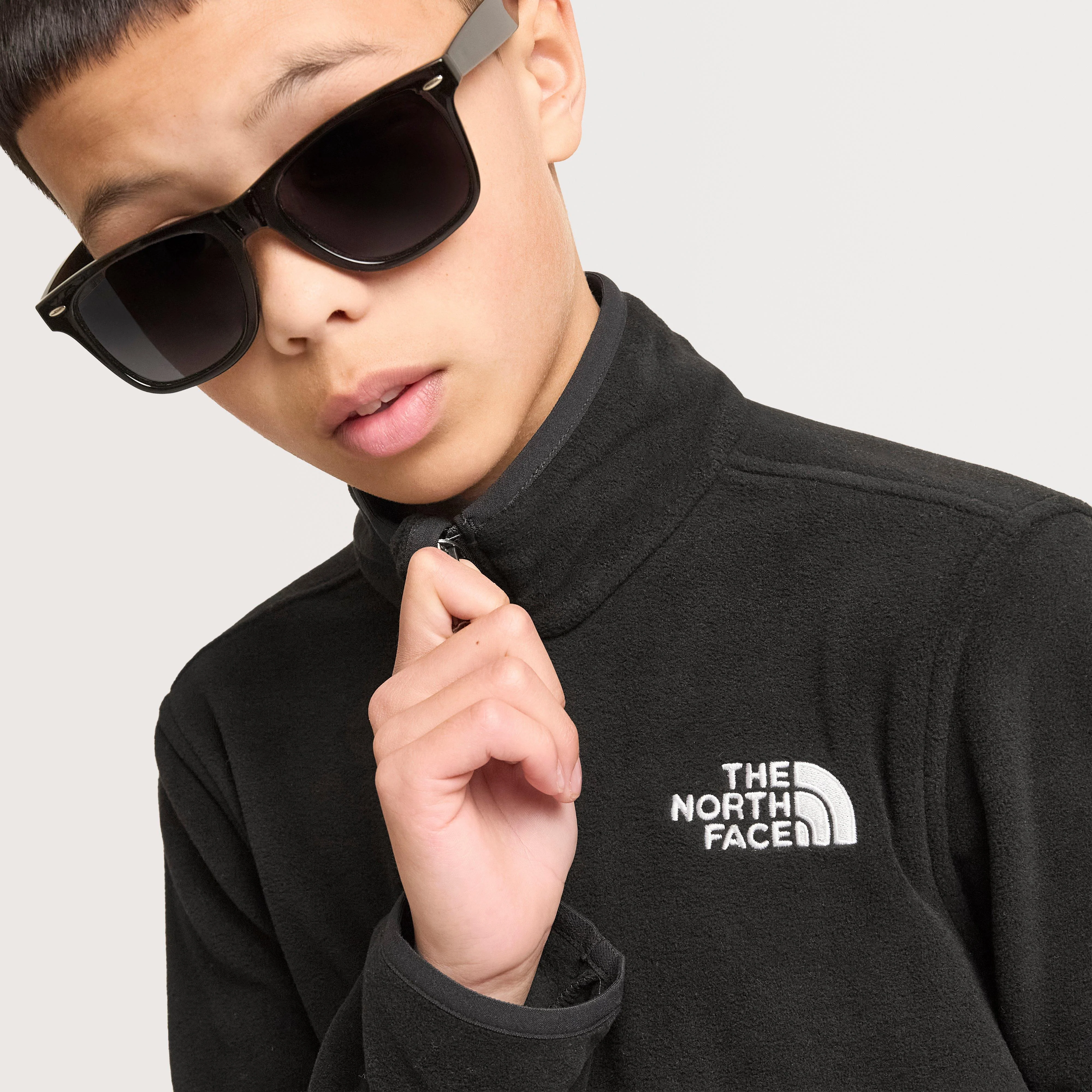 Kids’ Teen Glacier Half-Zip Fleece - Image 5