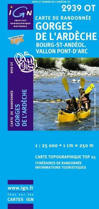'TOP 25' Series: 2939 OT Gorges de l'Ardeche/ Bour