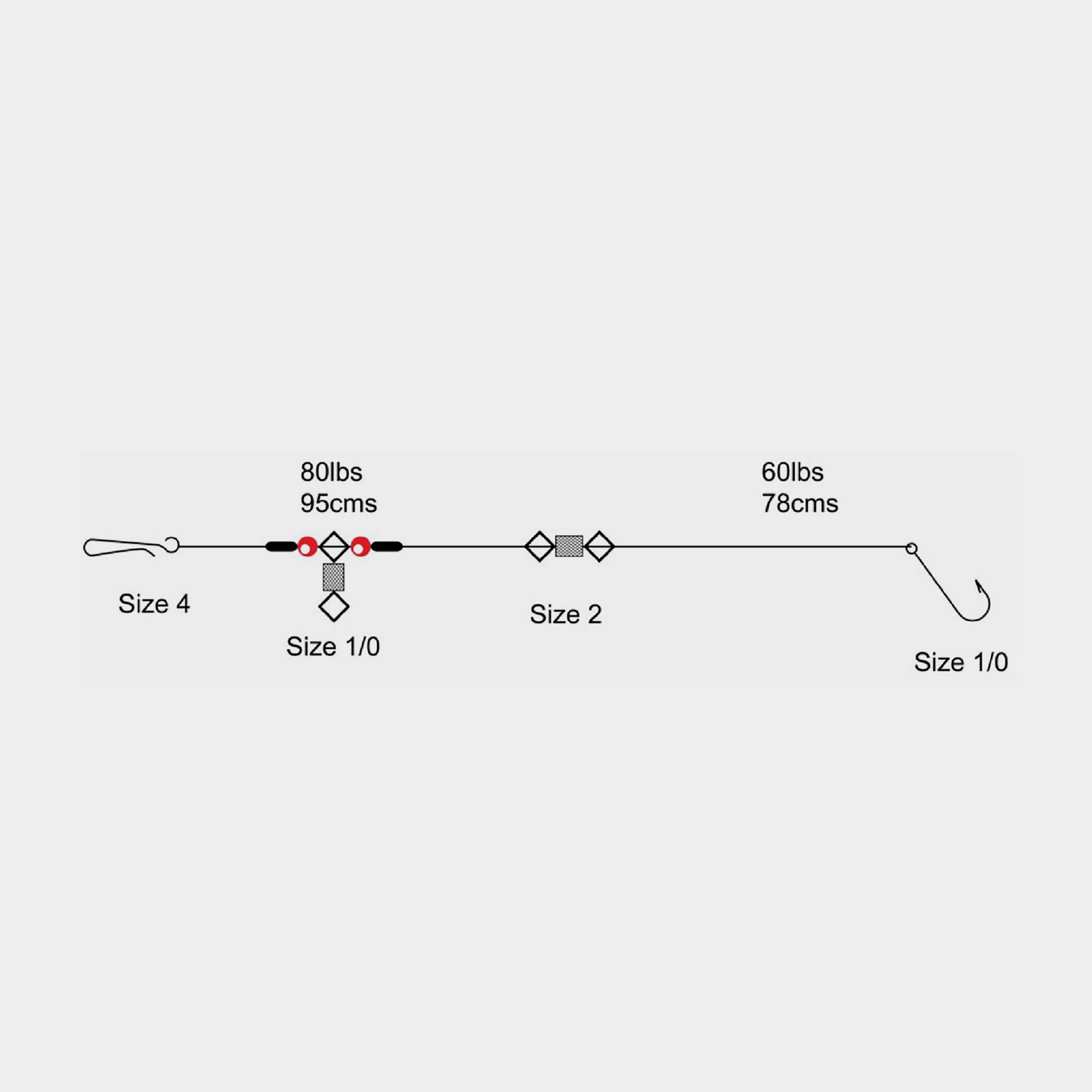 Single Hook Pulley Size 3/0