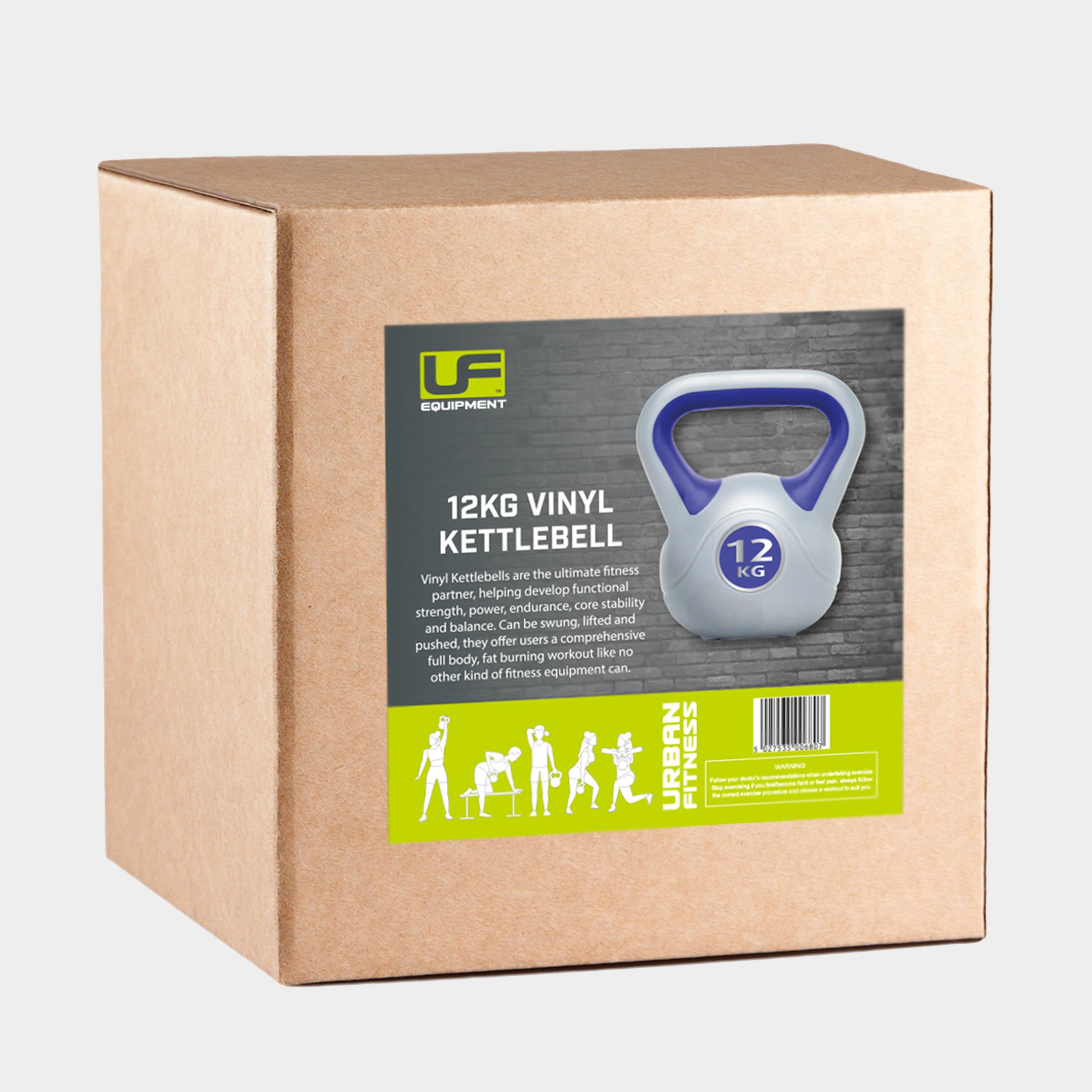 Urban Fitness Vinyl Kettlebell 12kg - Image 4