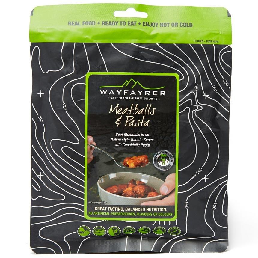 Meatballs & Pasta In Tomato Sauce Ready-to-Eat Camping Food - Image 3