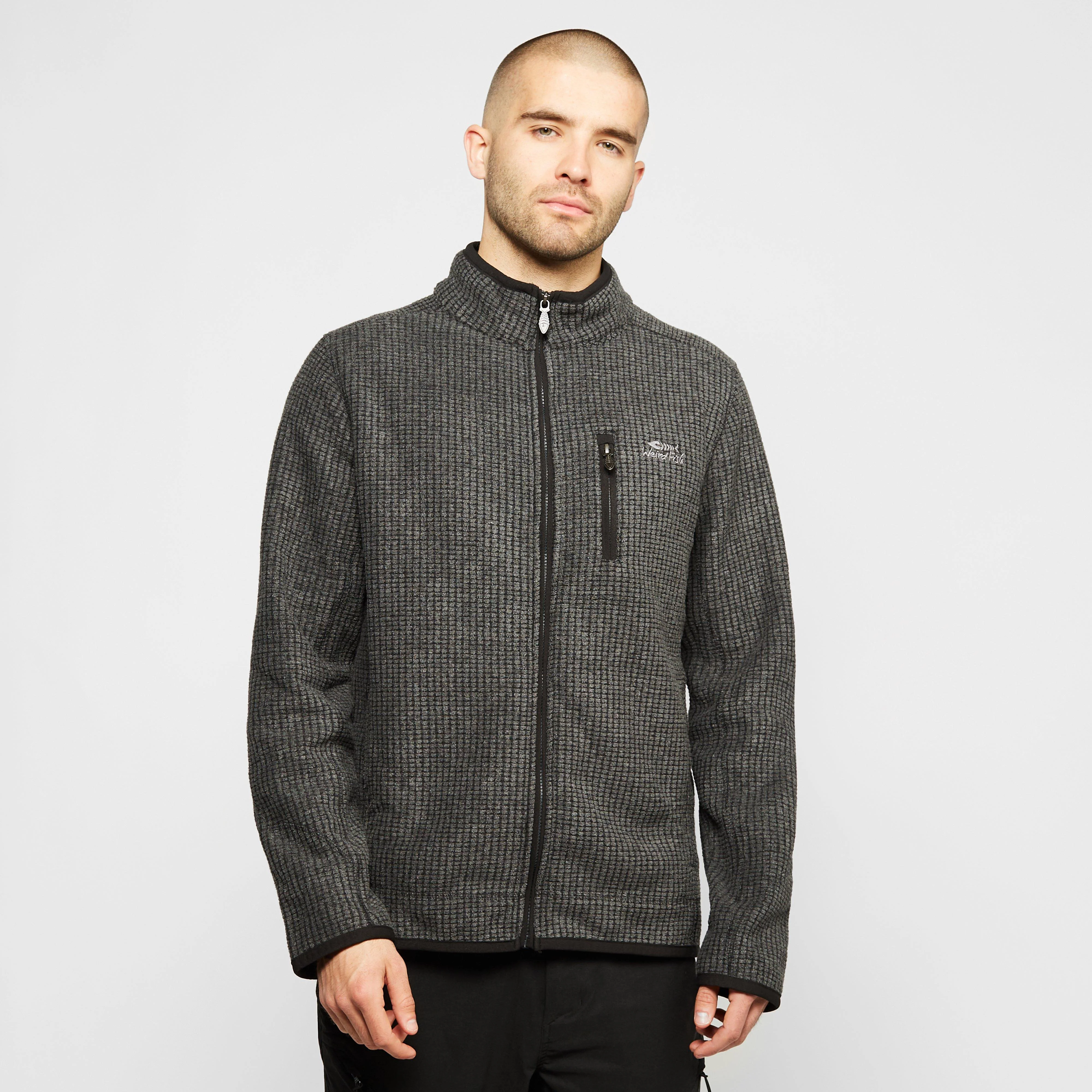 Men’s Rossten Recycled Full Zip Grid Fleece