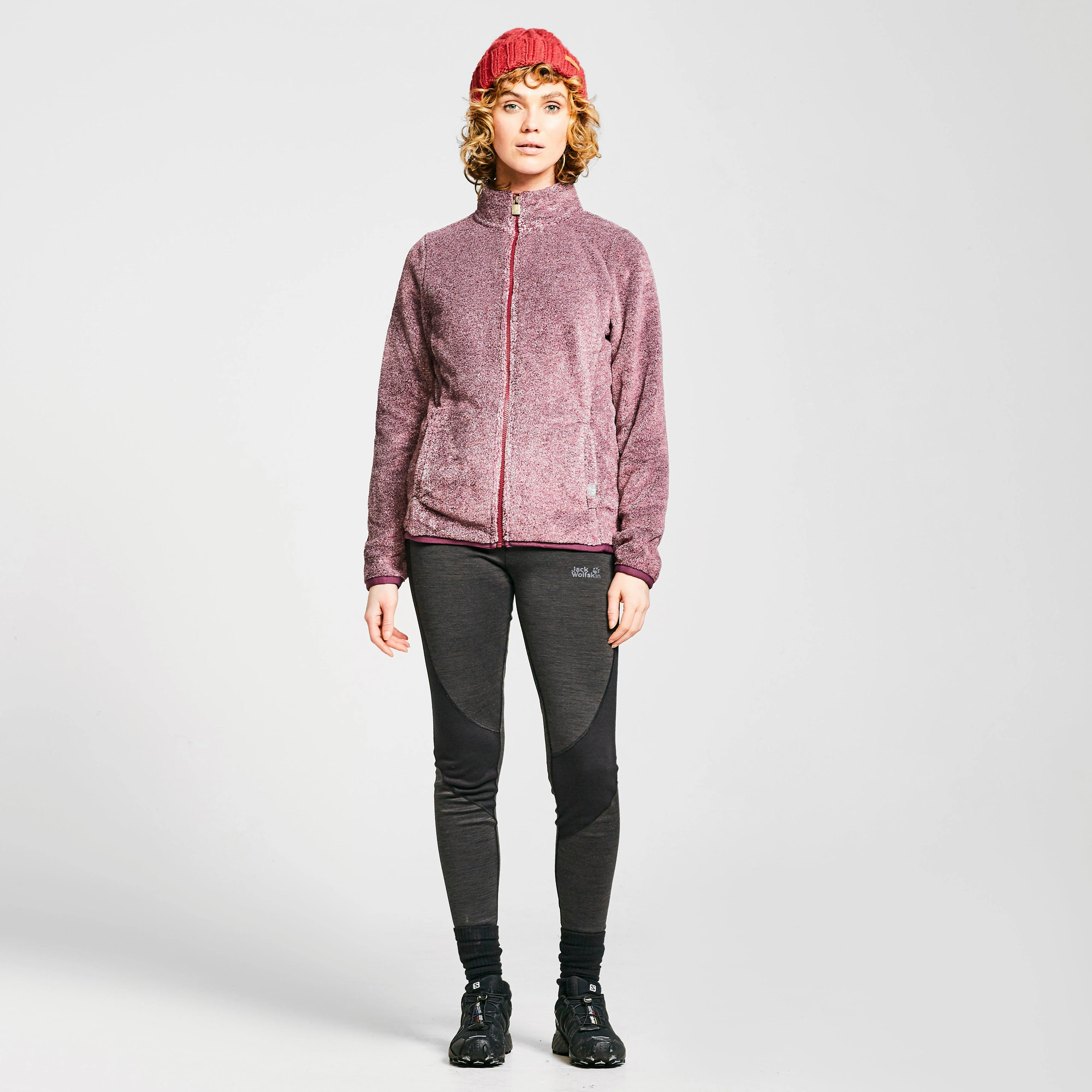 Women’s Hulla Full Zip Fluffy Fleece - Image 3