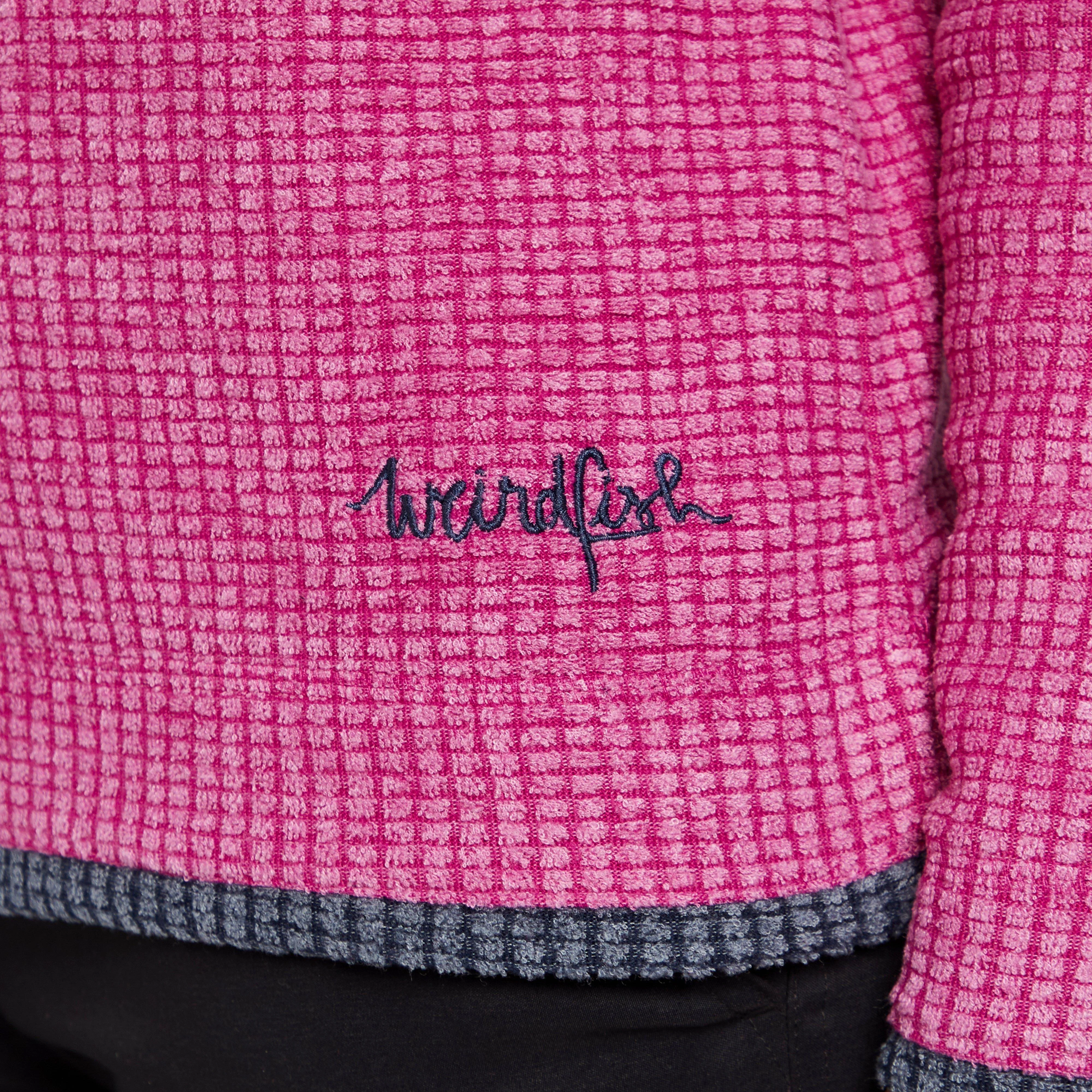 Women's Lynda Grid Half Zip Grid Fleece - Image 6