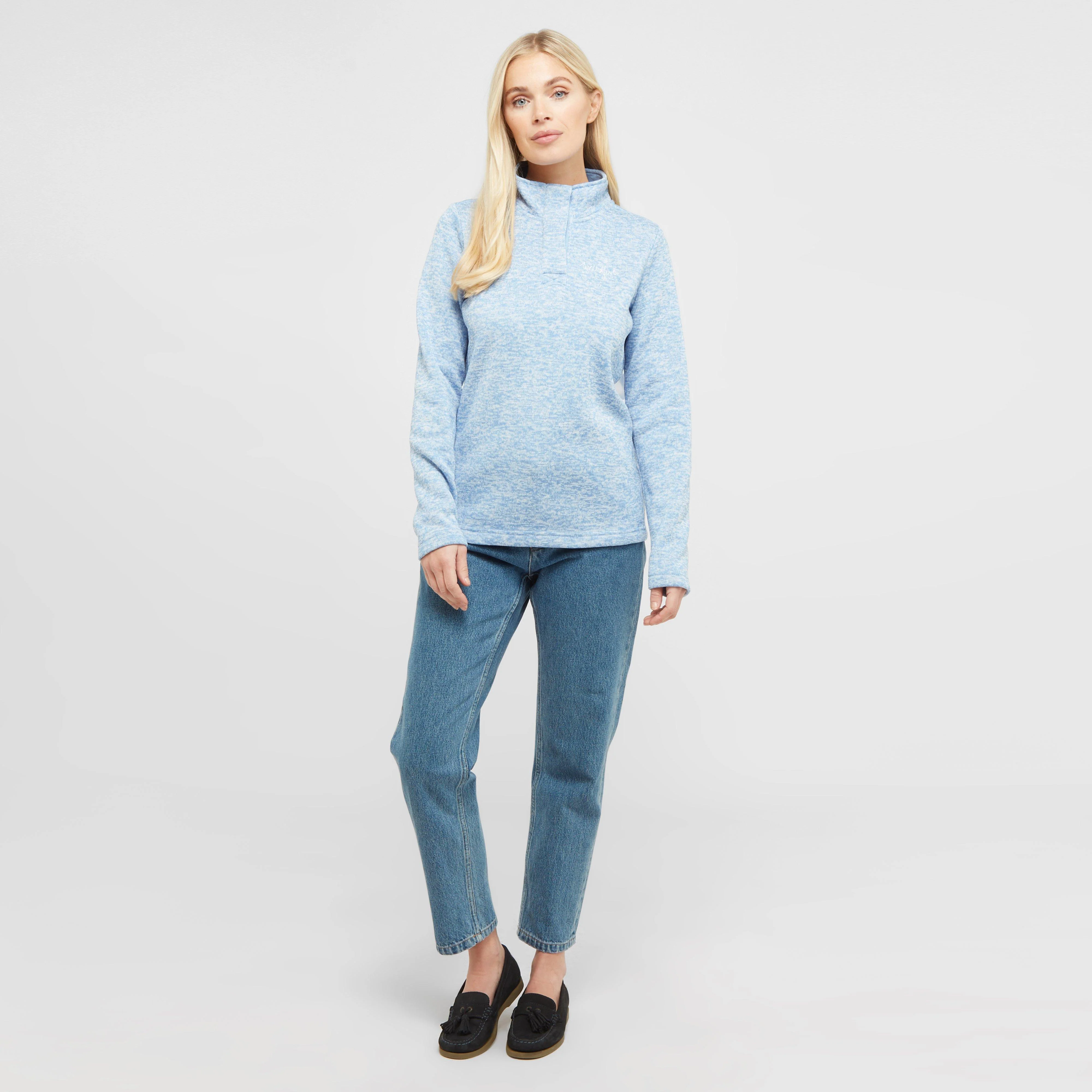 Women’s Safi Recycled Button Neck Fleece - Image 3