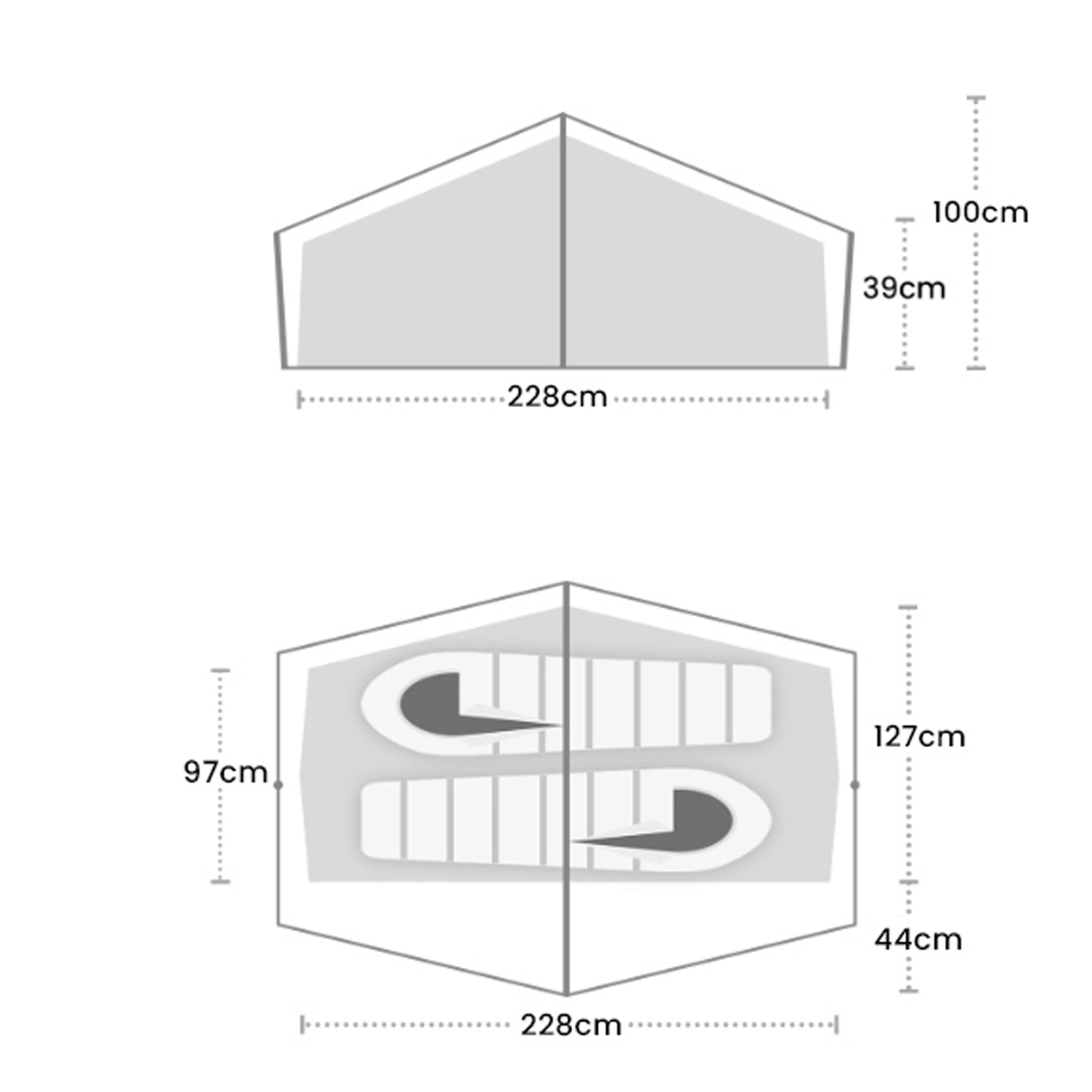 Norte Compact 2 Tent - Image 2